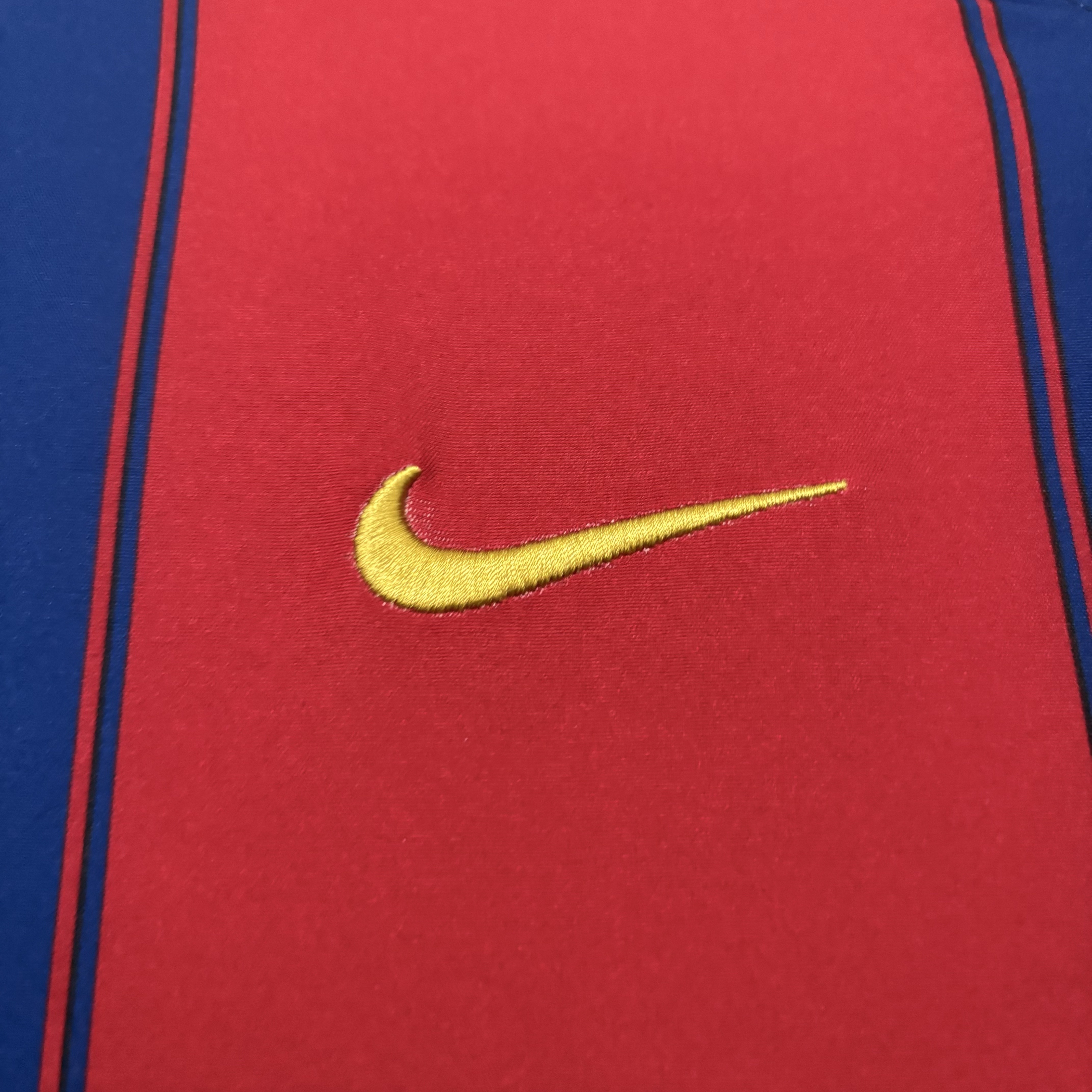 Barcelona 2003/04 Men's Retro Home Jersey