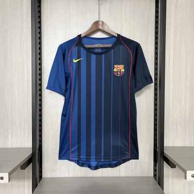Barcelona 2004/05 Men's Retro Away Jersey 01