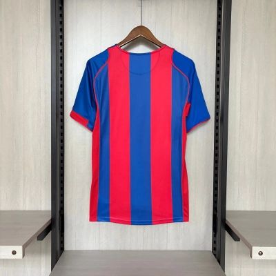 Barcelona 2004/05 Men's Retro Home Jersey 02