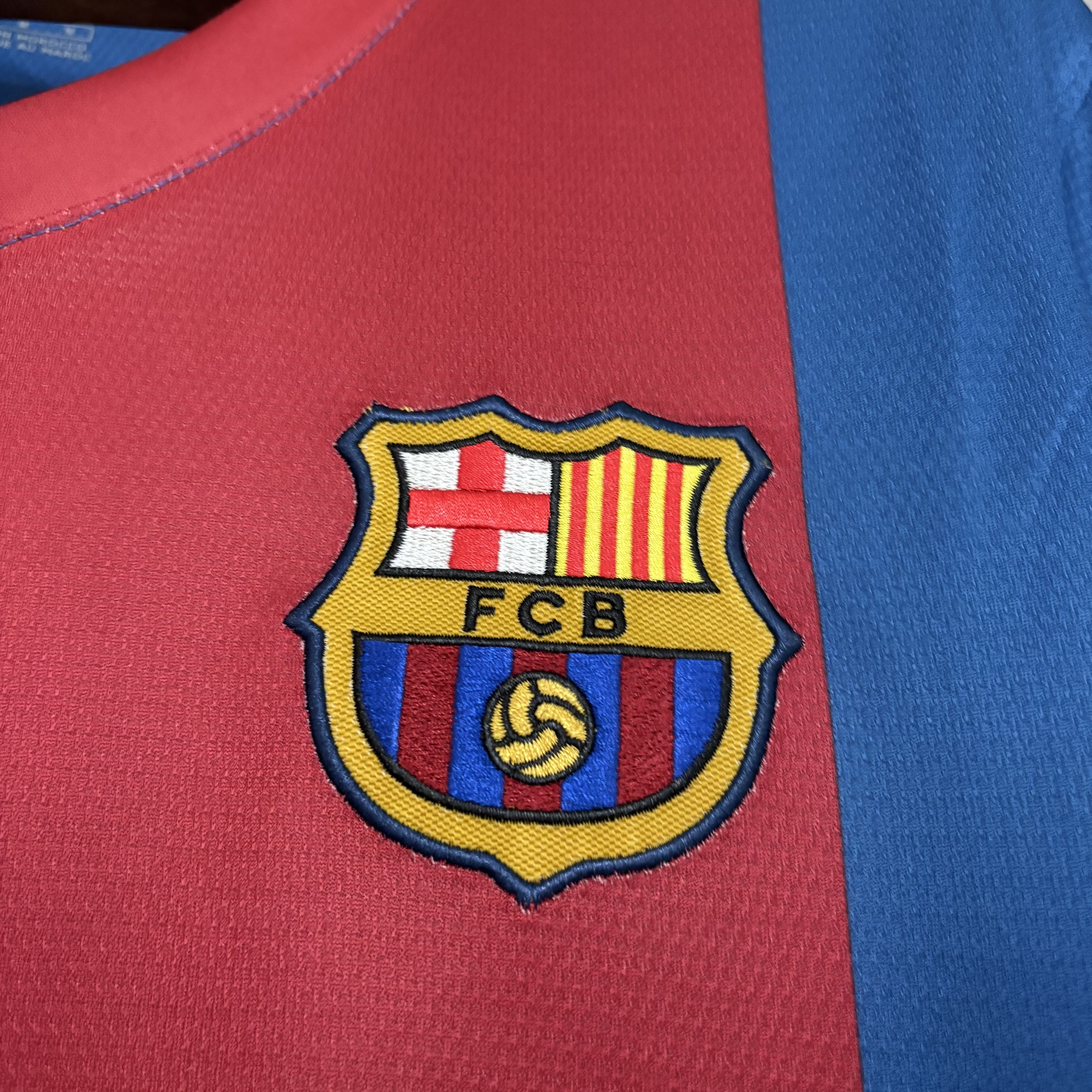 Barcelona 2006/07 Men's Retro Home Jersey