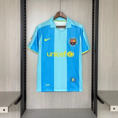 Barcelona 2007/08 Men's Retro Away Jersey 01