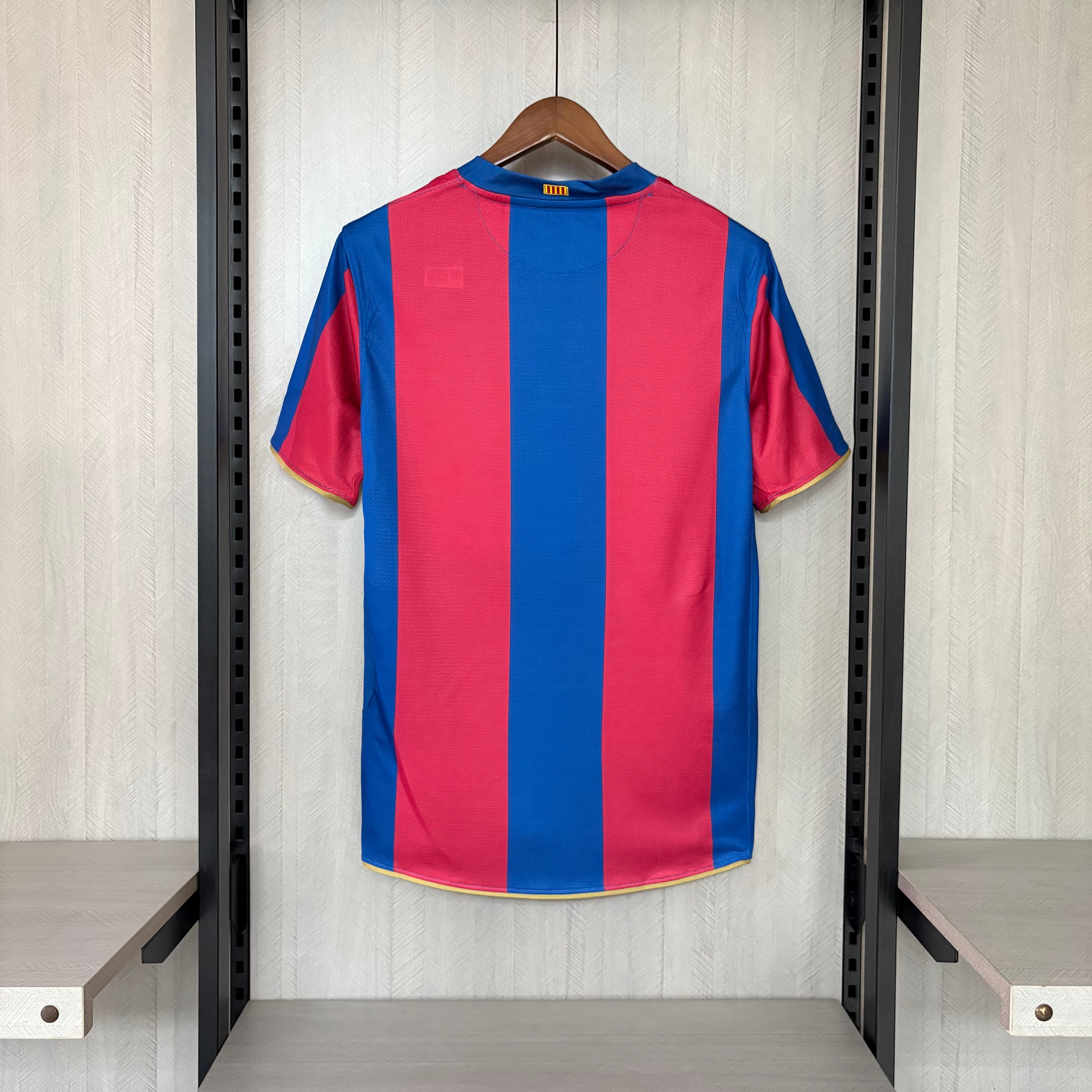 Barcelona 2007/08 Men's Retro Home Jersey