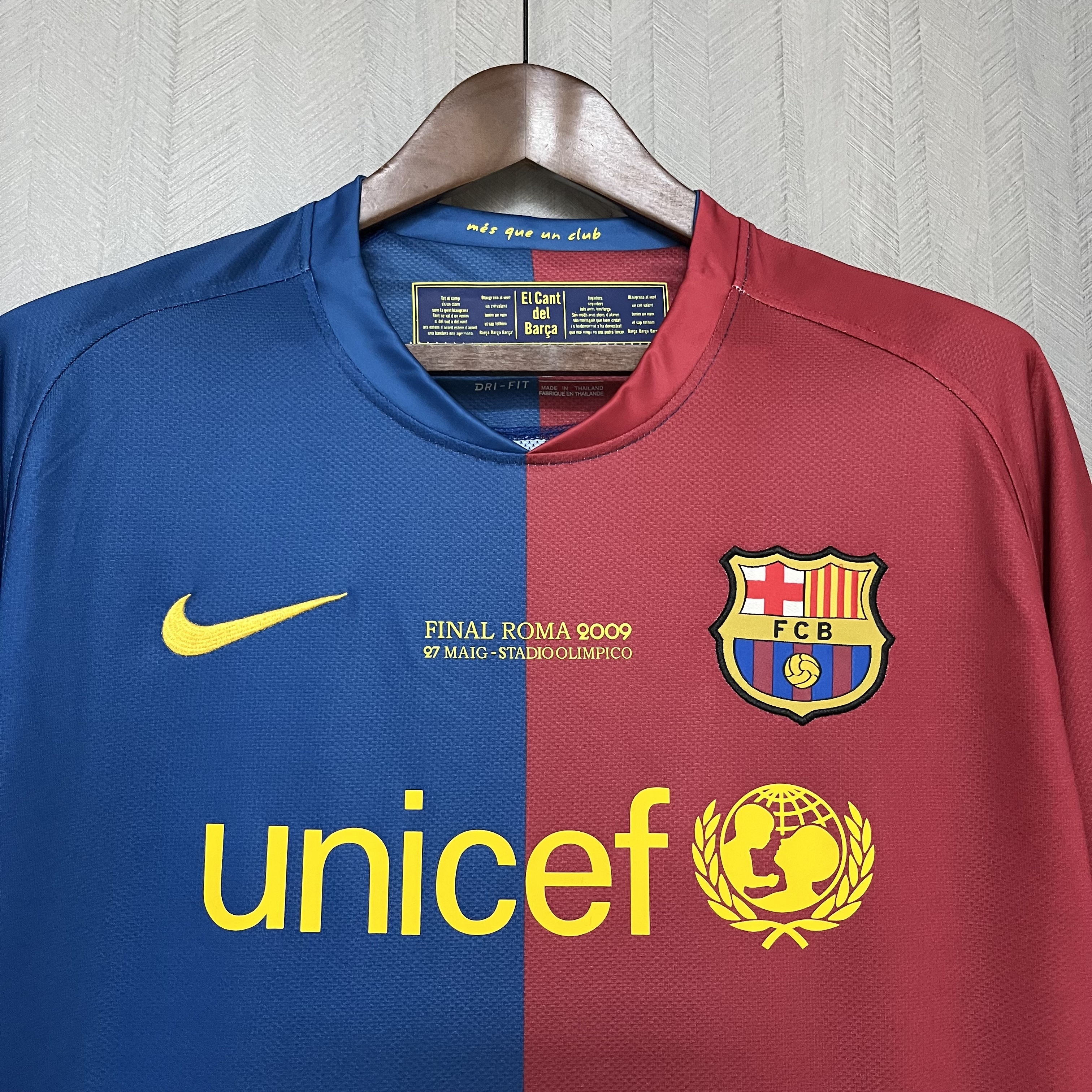 Barcelona 2008/09 Men's Retro Home Jersey