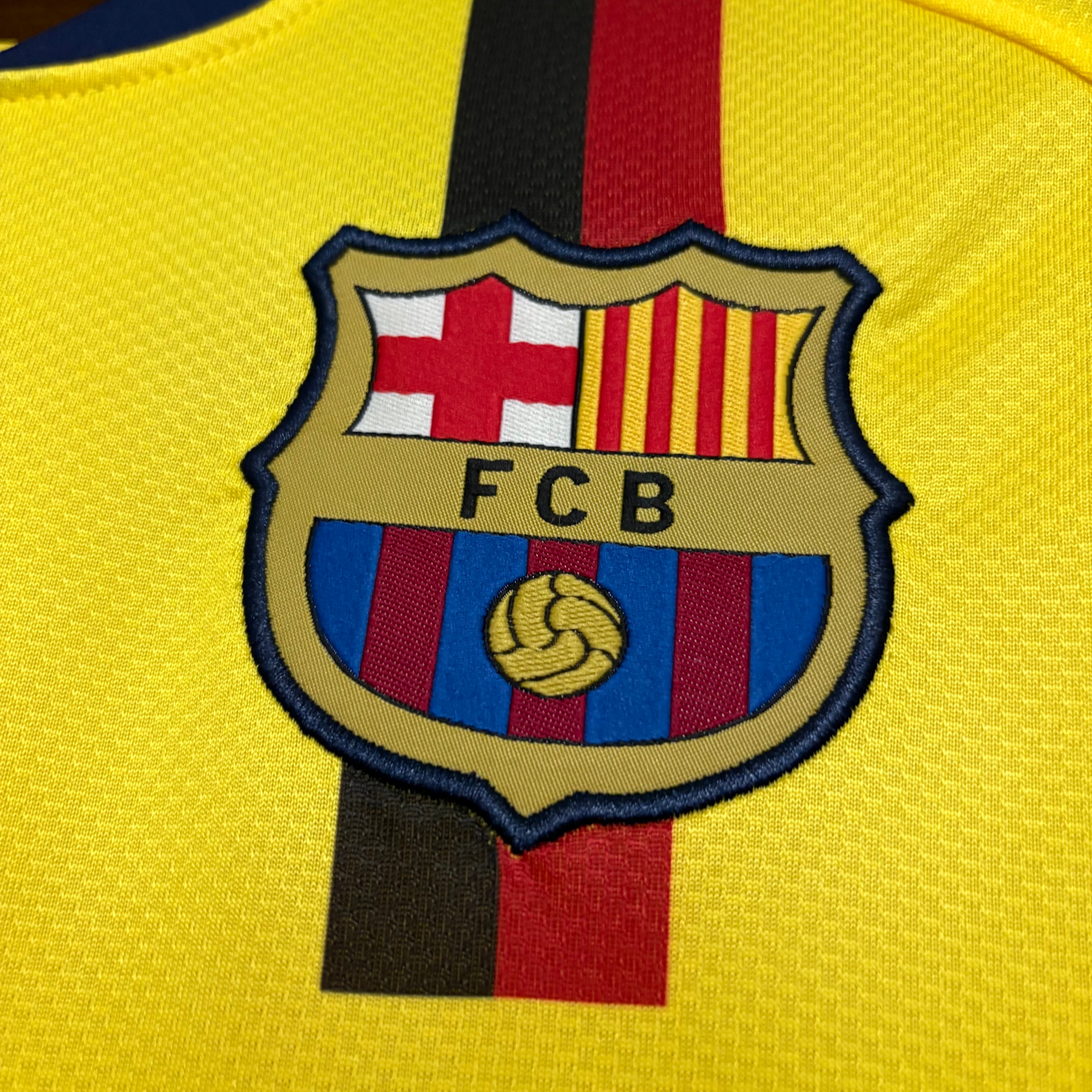 Barcelona 2008/09 Men's Retro Long Sleeve Away Jersey