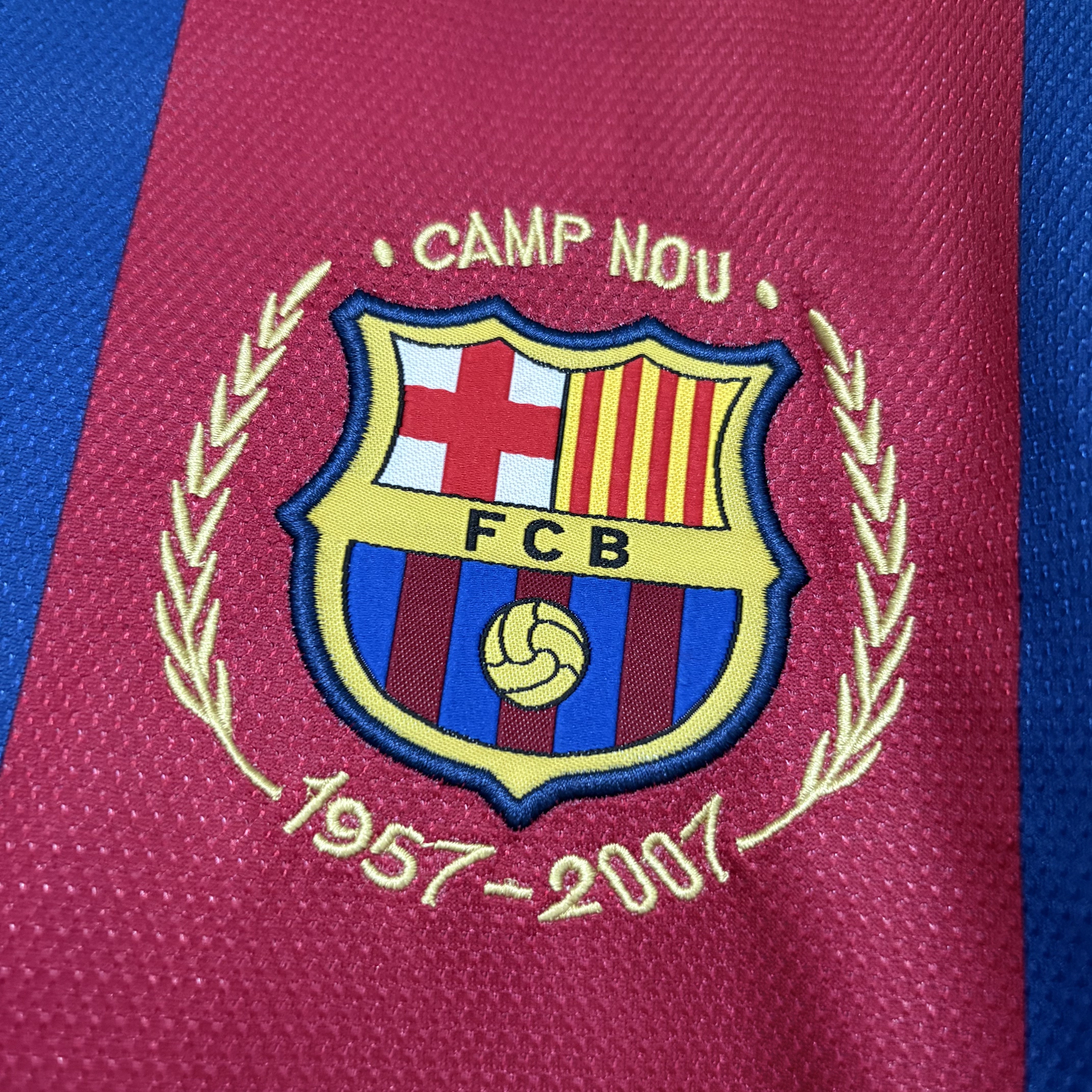 Barcelona 2008/09 Men's Retro Long Sleeve Home Jersey