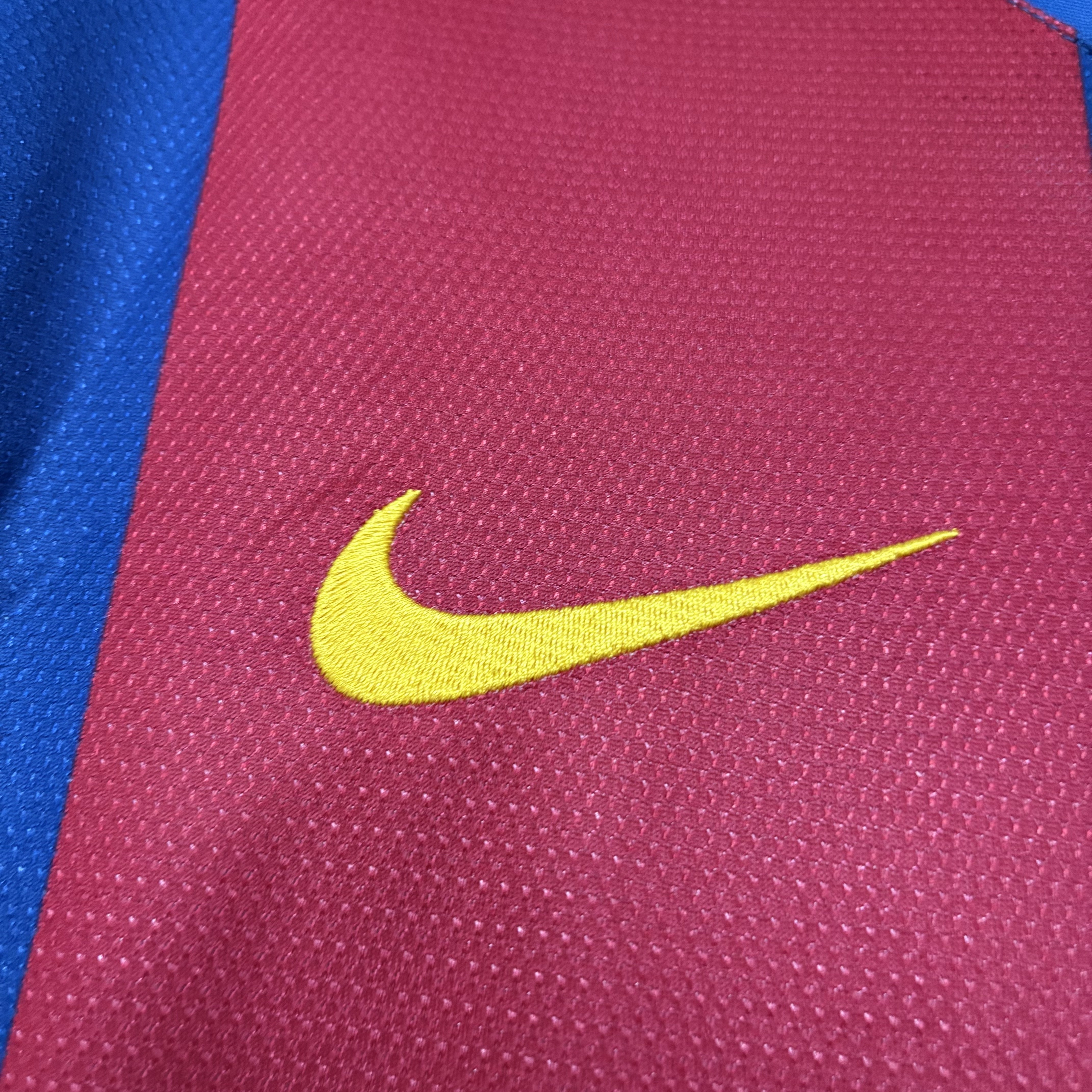 Barcelona 2008/09 Men's Retro Long Sleeve Home Jersey