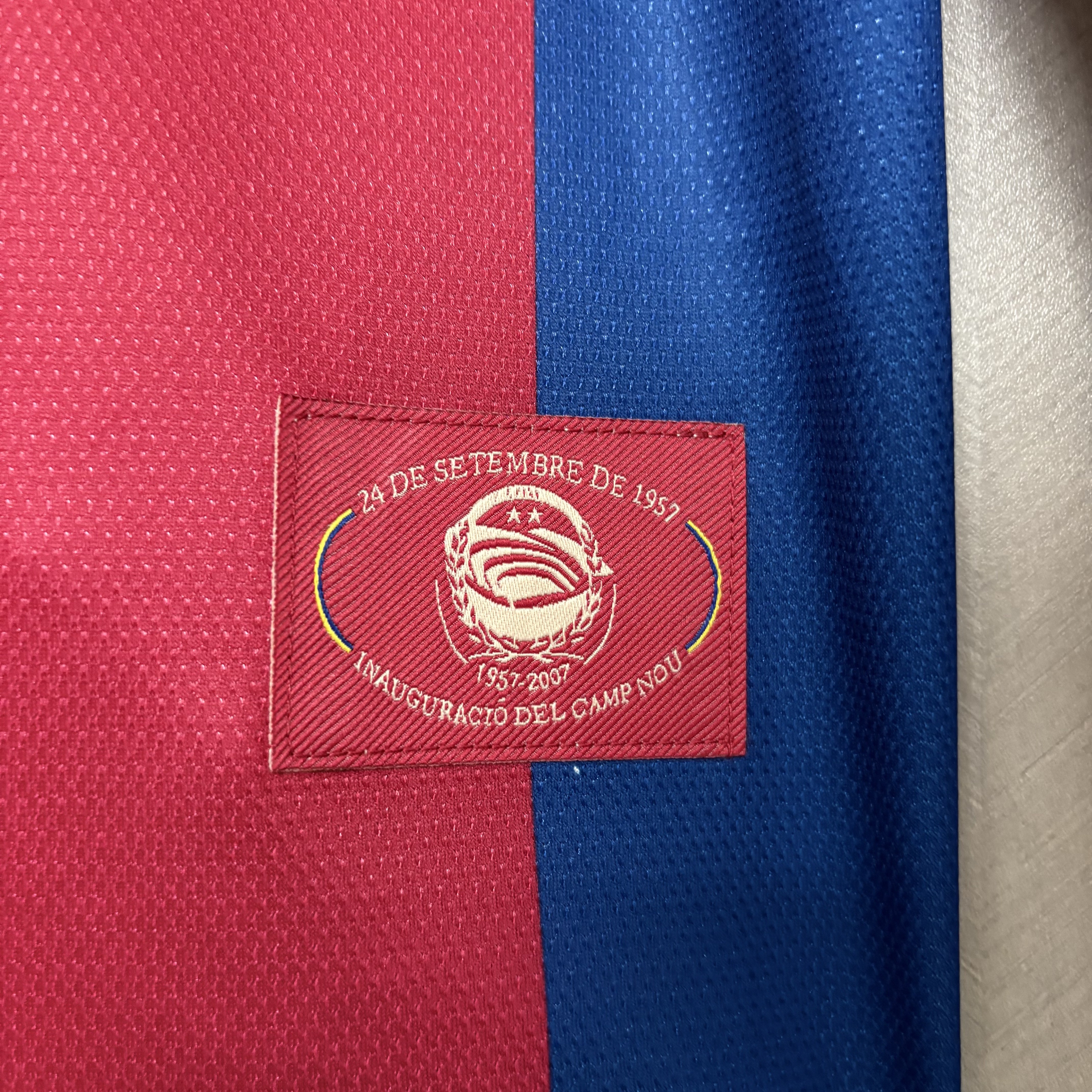 Barcelona 2008/09 Men's Retro Long Sleeve Home Jersey