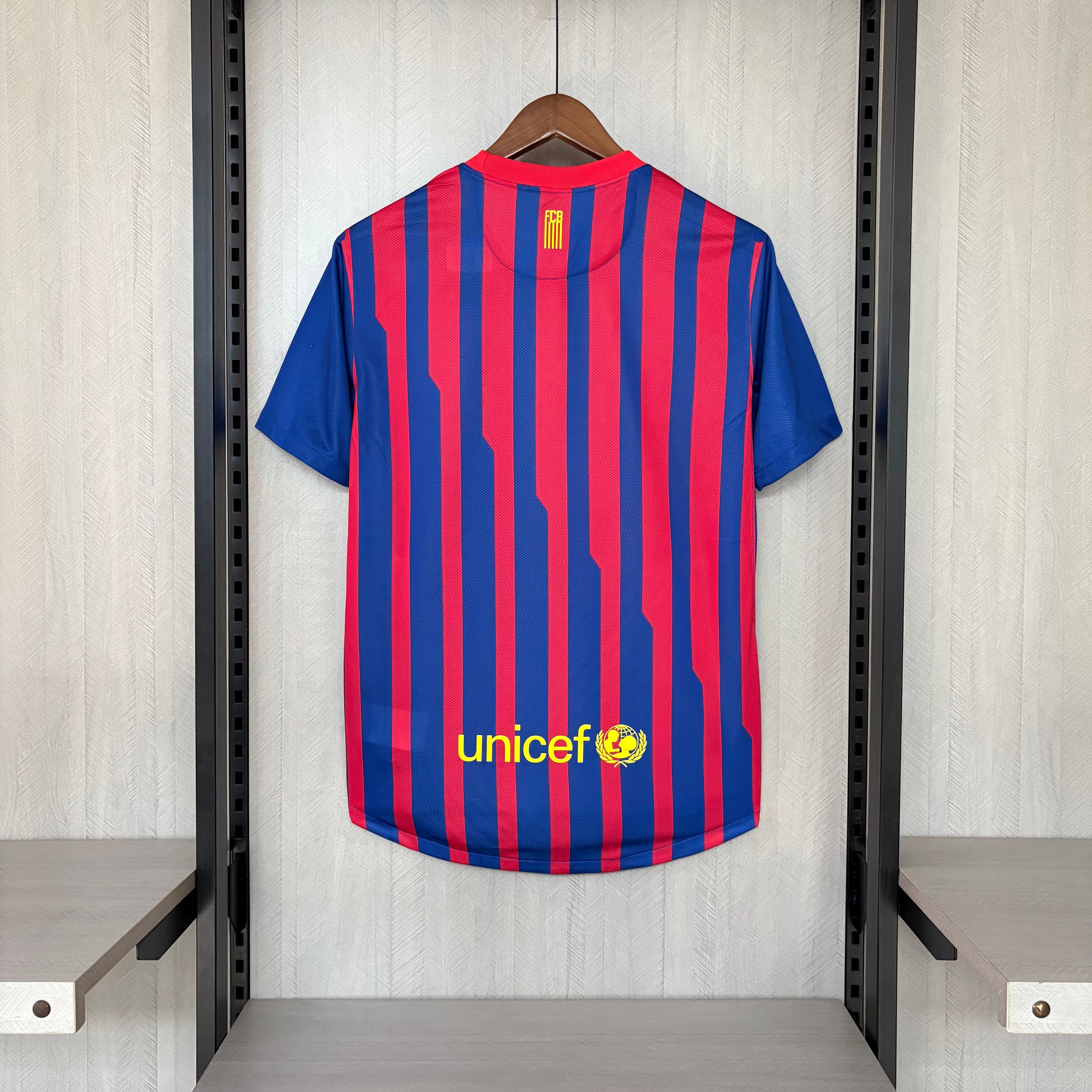 Barcelona 2011/12 Men's Retro Home Jersey