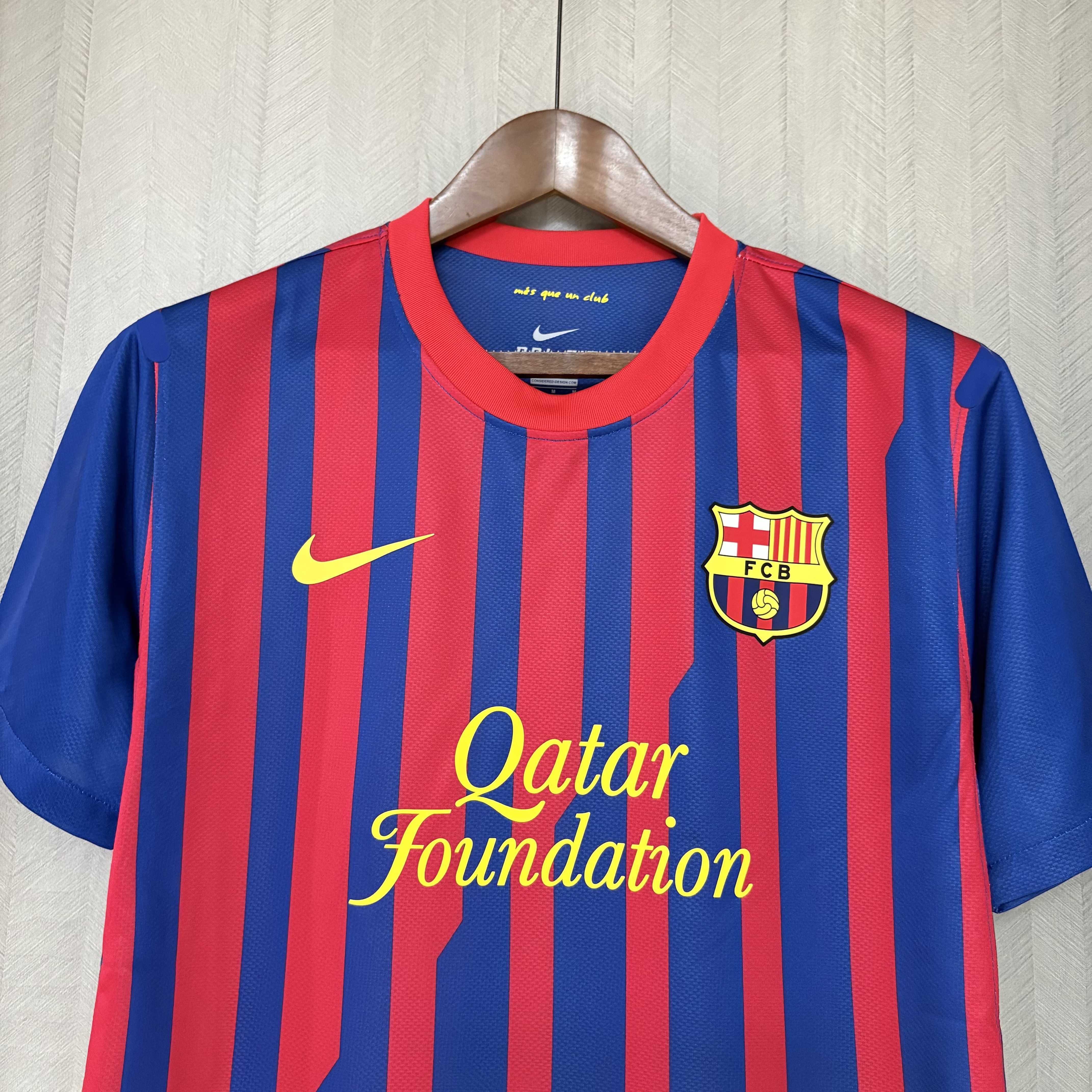 Barcelona 2011/12 Men's Retro Home Jersey