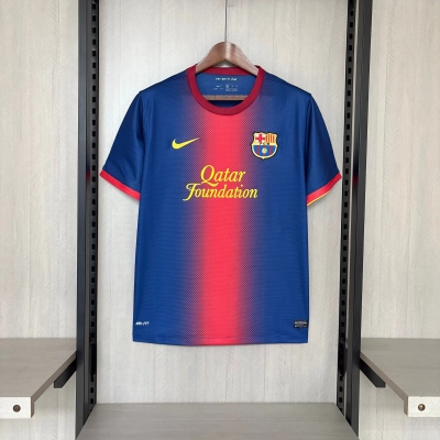 Barcelona 2012/13 Men's Retro Home Jersey 01