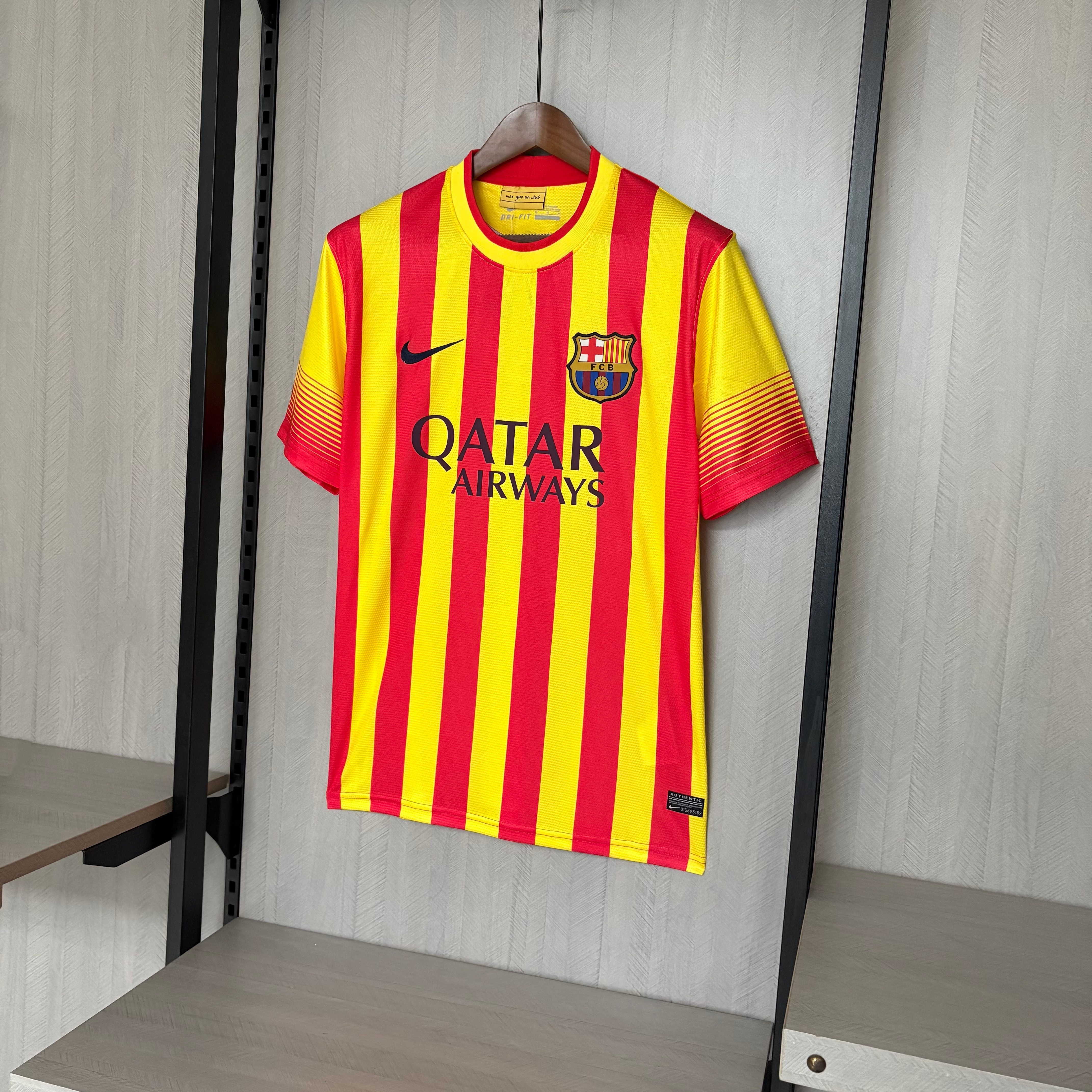 Barcelona 2013/14 Men's Retro Away Jersey
