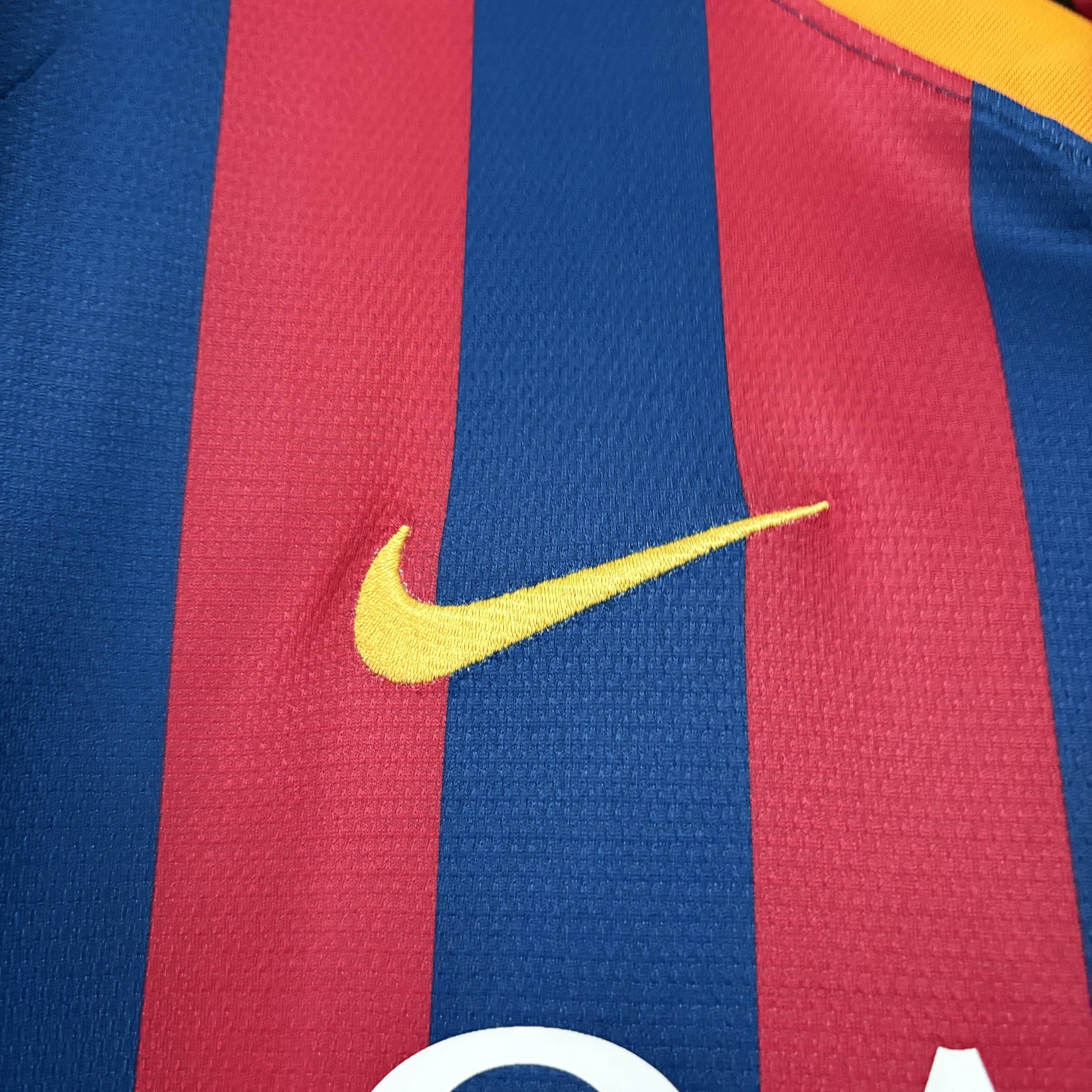Barcelona 2013/14 Men's Retro Home Jersey