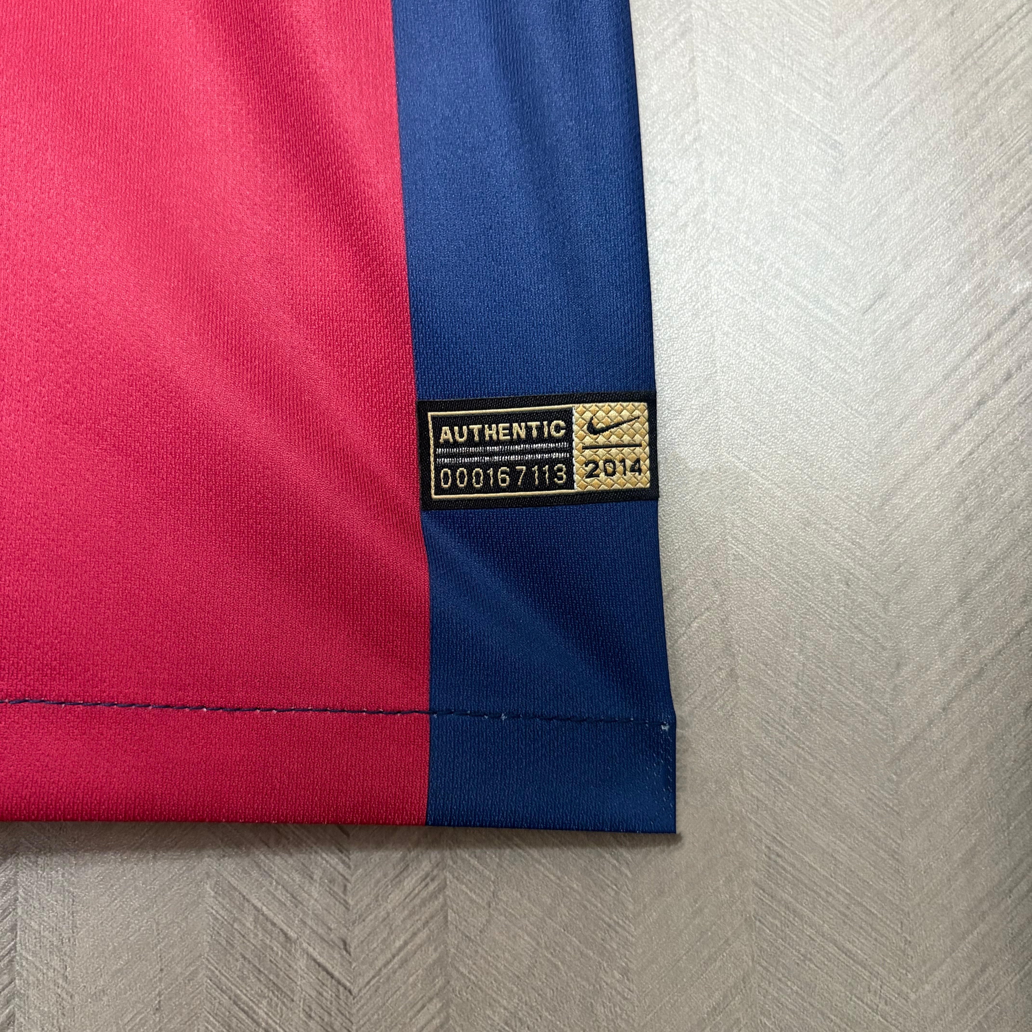 Barcelona 2014/15 Men's Retro Home Jersey