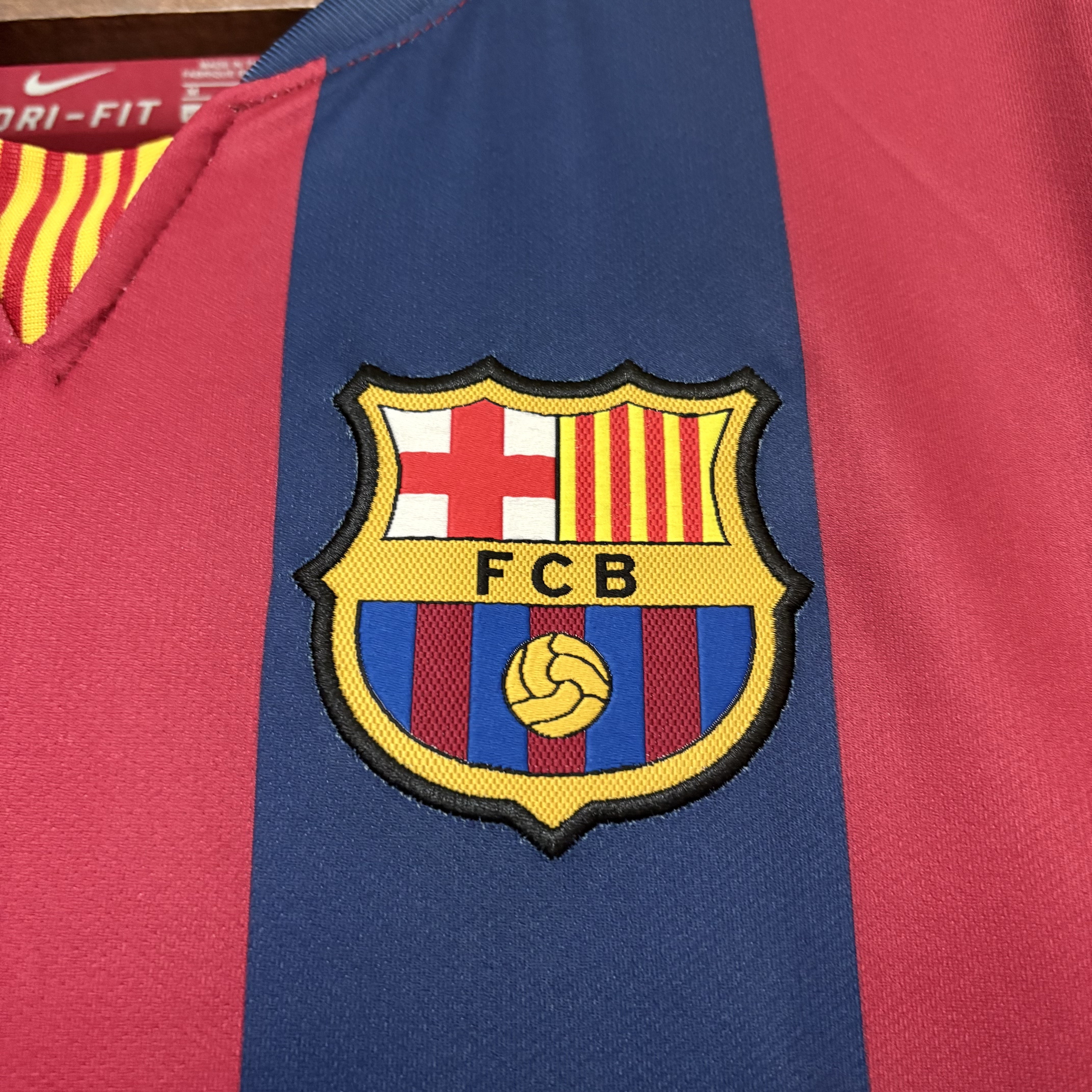 Barcelona 2014/15 Men's Retro Home Jersey