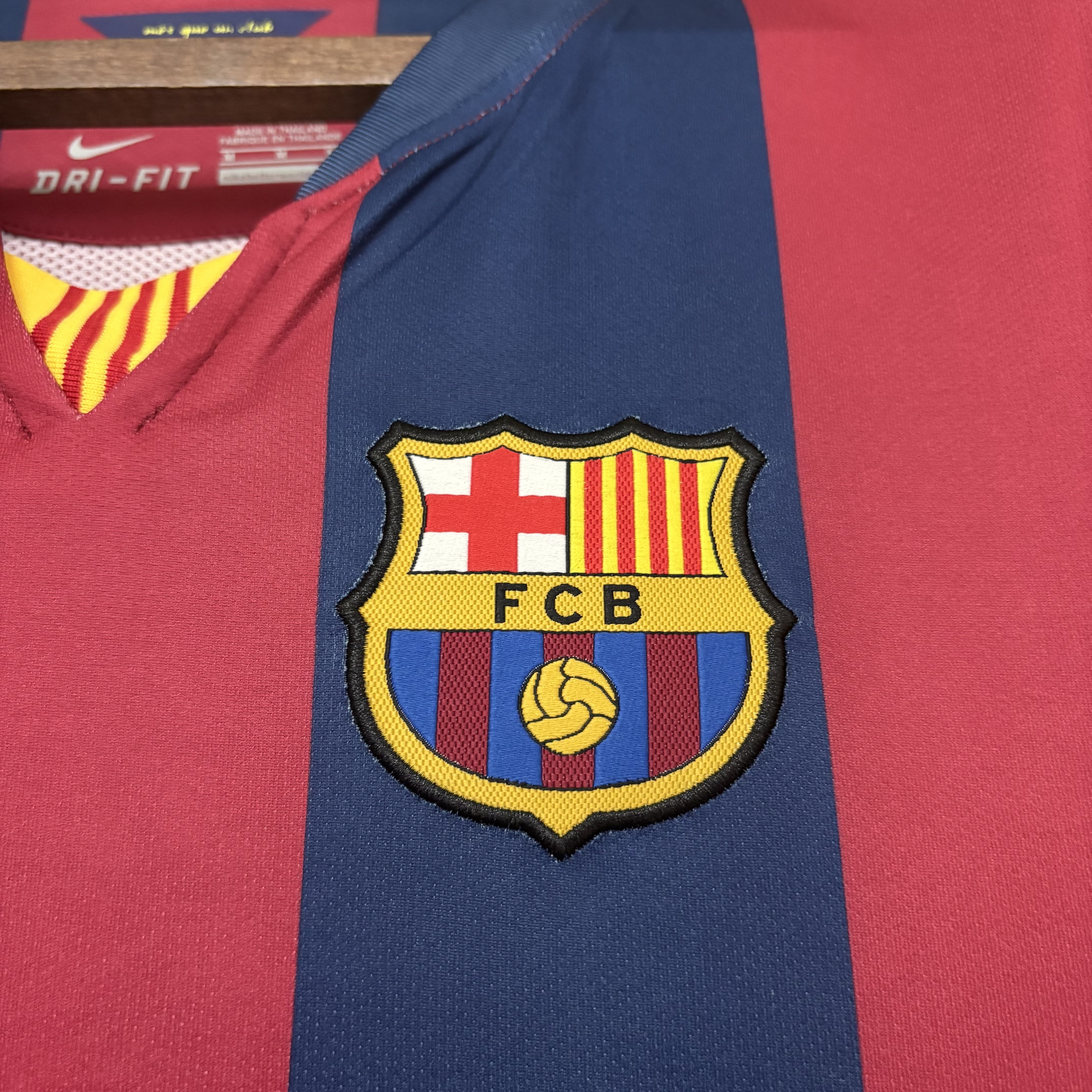 Barcelona 2014/15 Men's Retro Long Sleeve Home Jersey