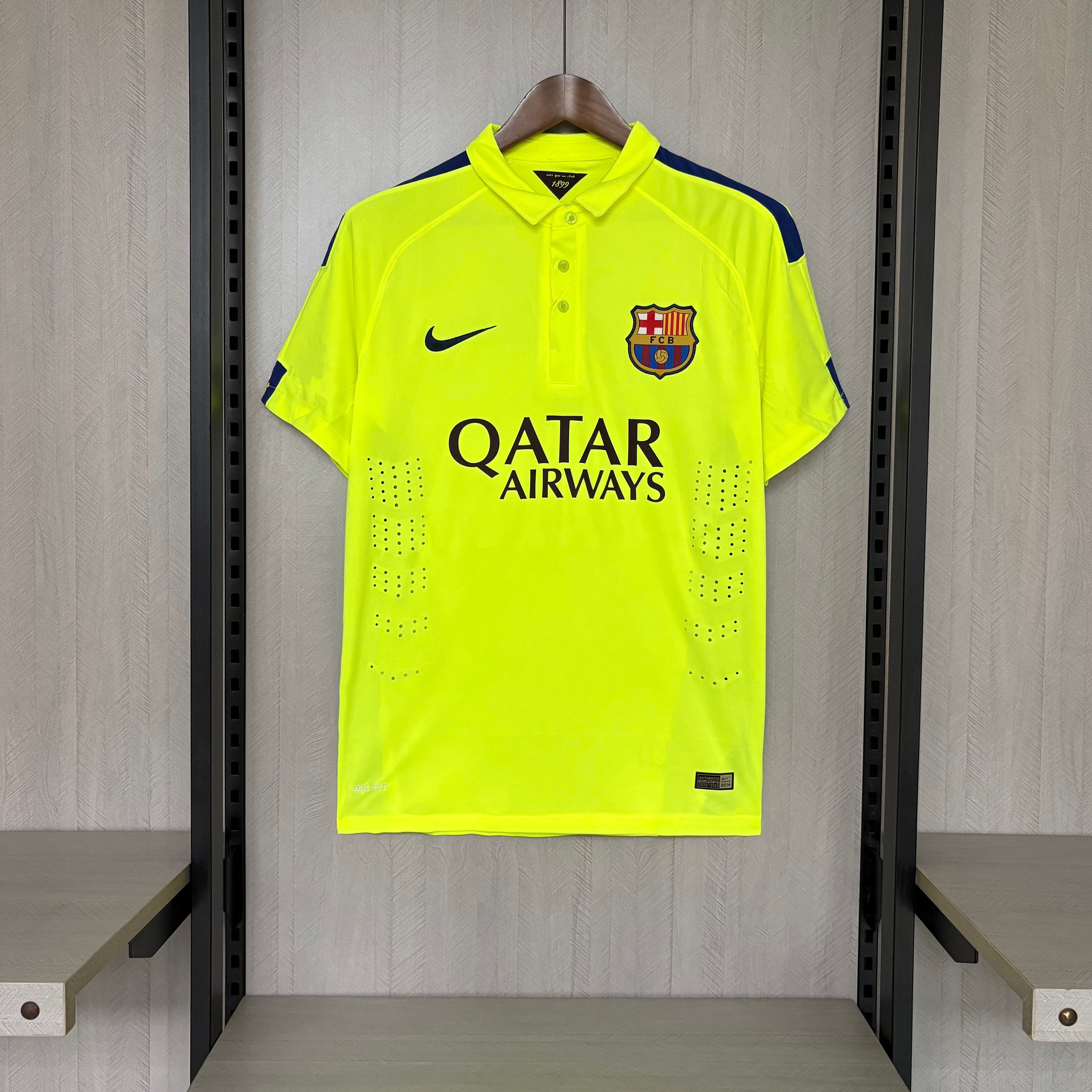 Barcelona 2014/15 Men's Retro Third Jersey