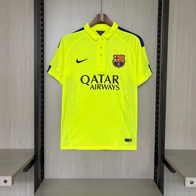 Barcelona 2014/15 Men's Retro Third Jersey 01