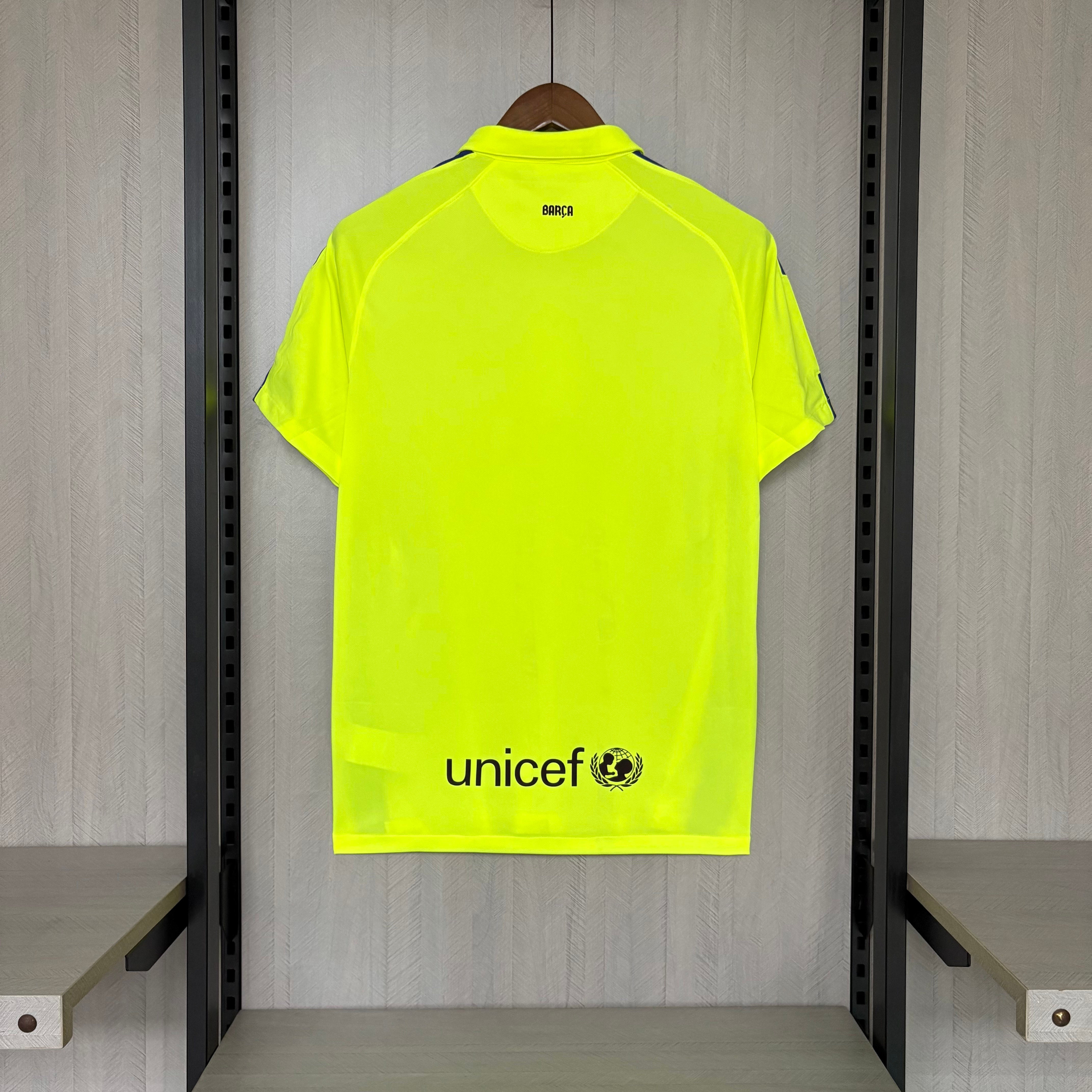 Barcelona 2014/15 Men's Retro Third Jersey