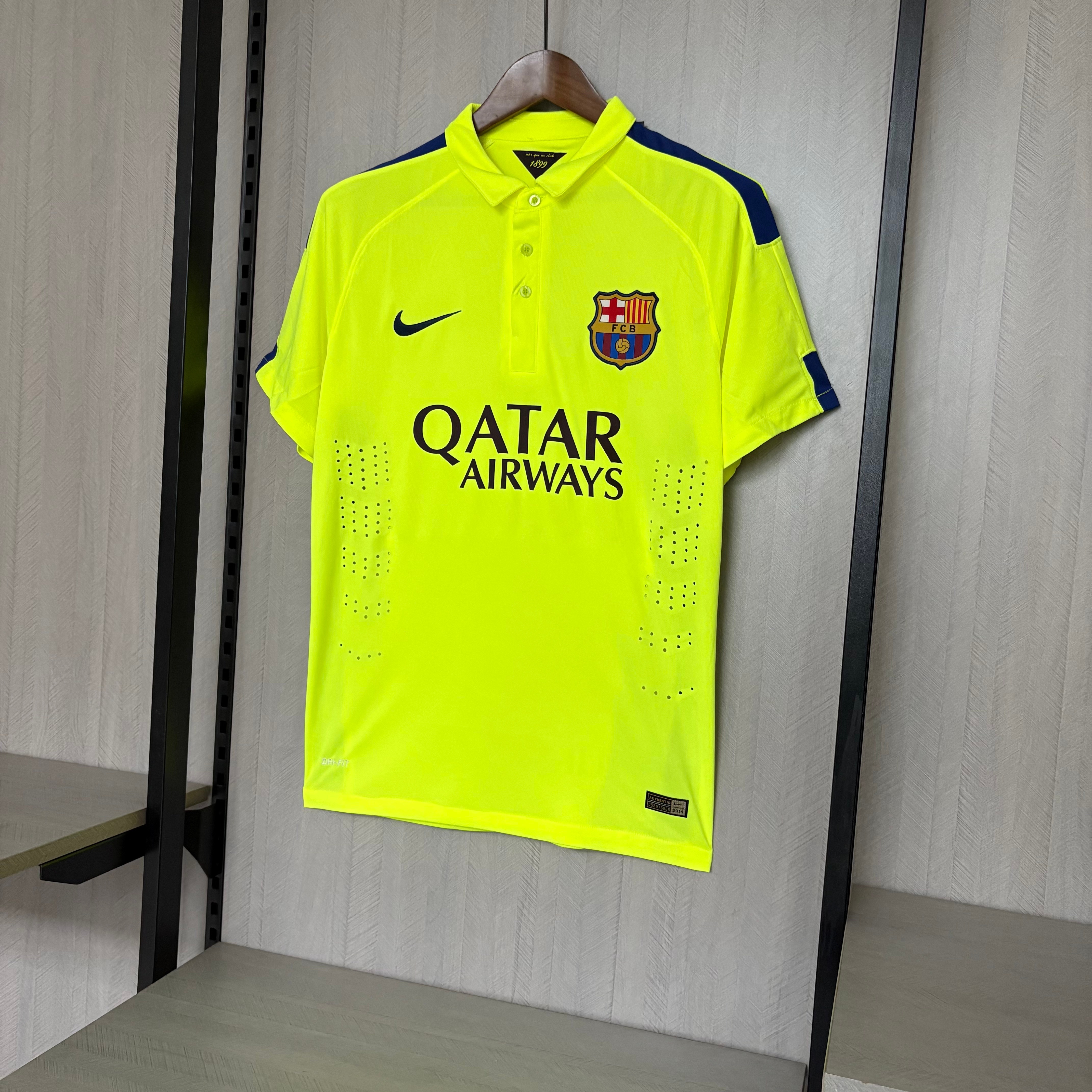 Barcelona 2014/15 Men's Retro Third Jersey