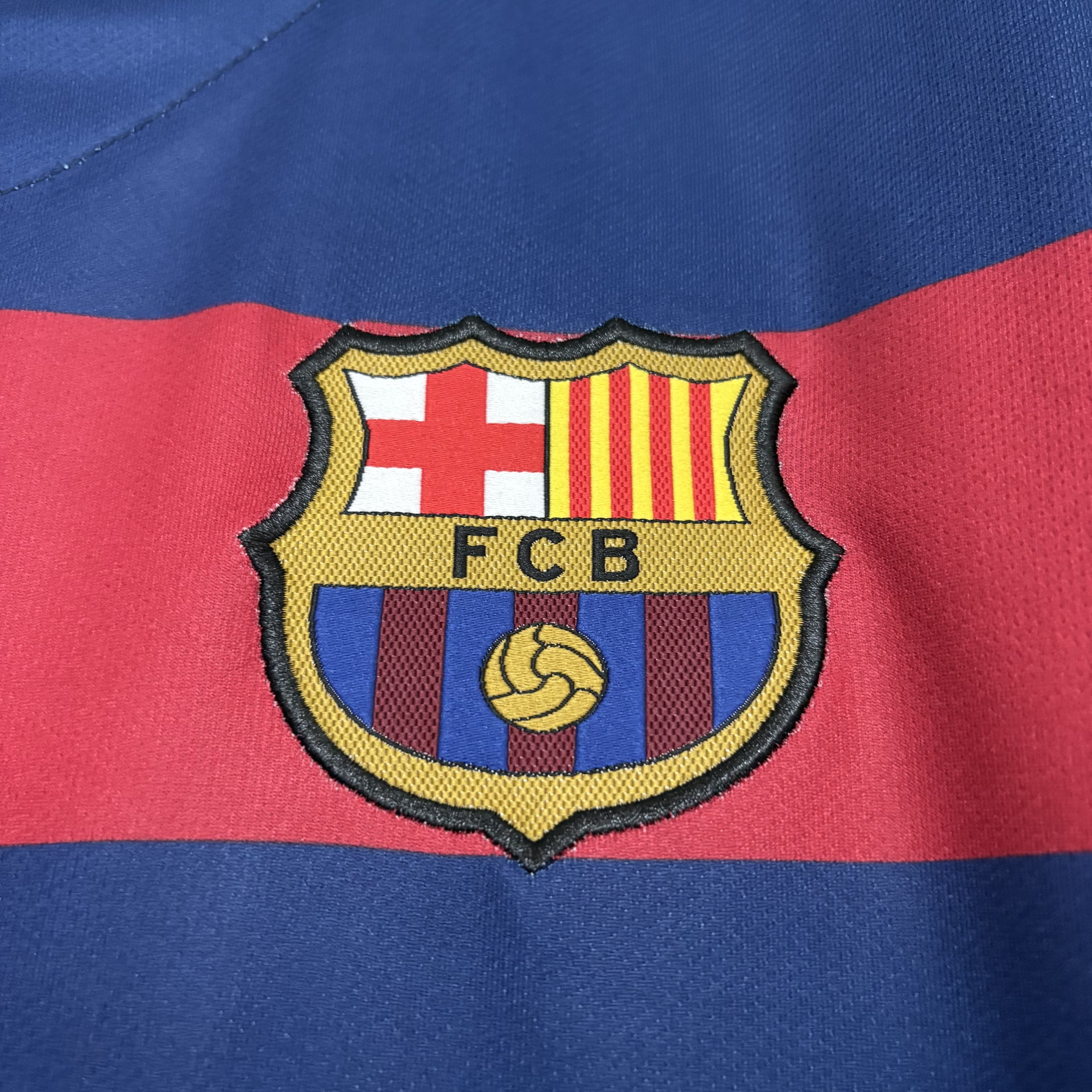 Barcelona 2015/16 Men's Retro Home Jersey