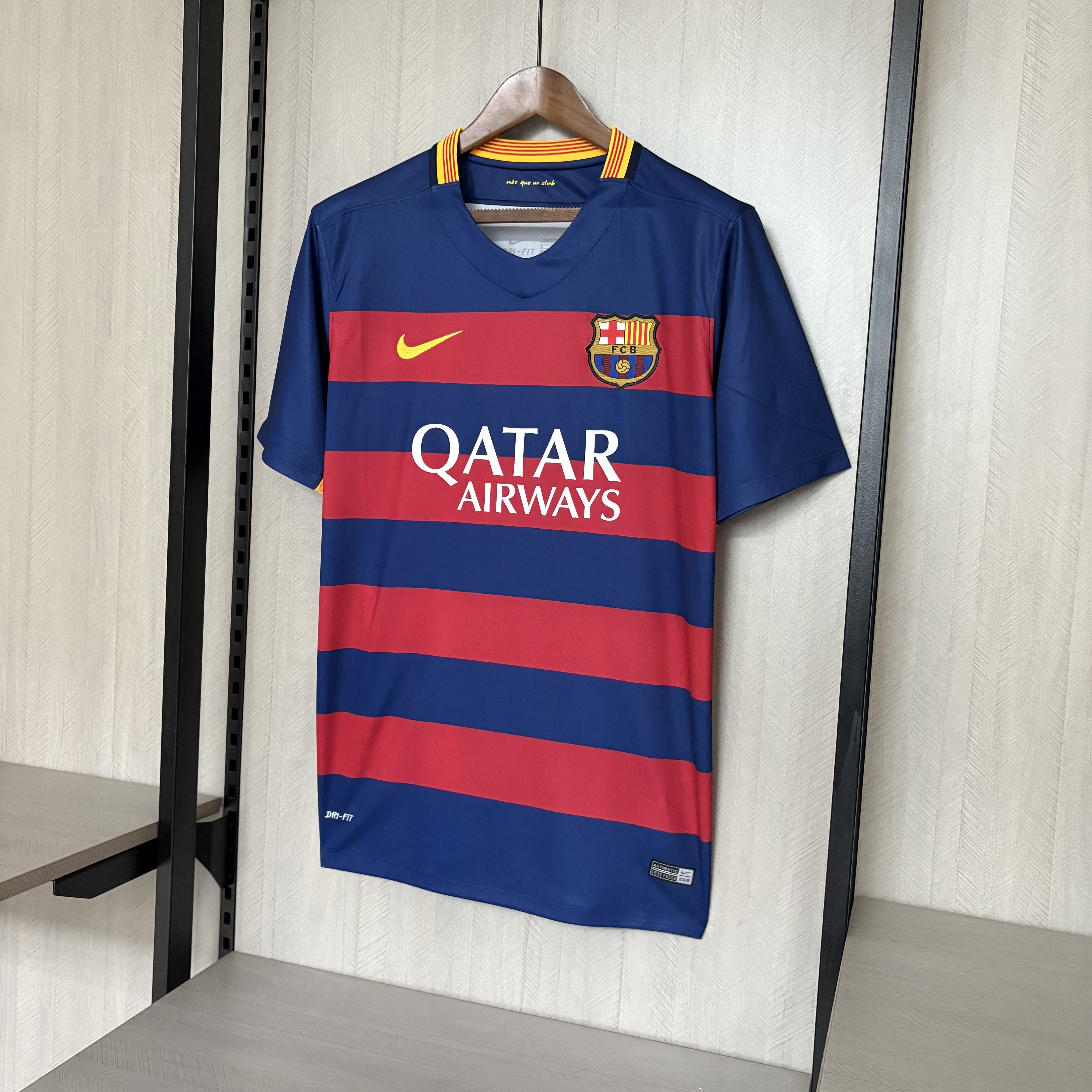 Barcelona 2015/16 Men's Retro Home Jersey