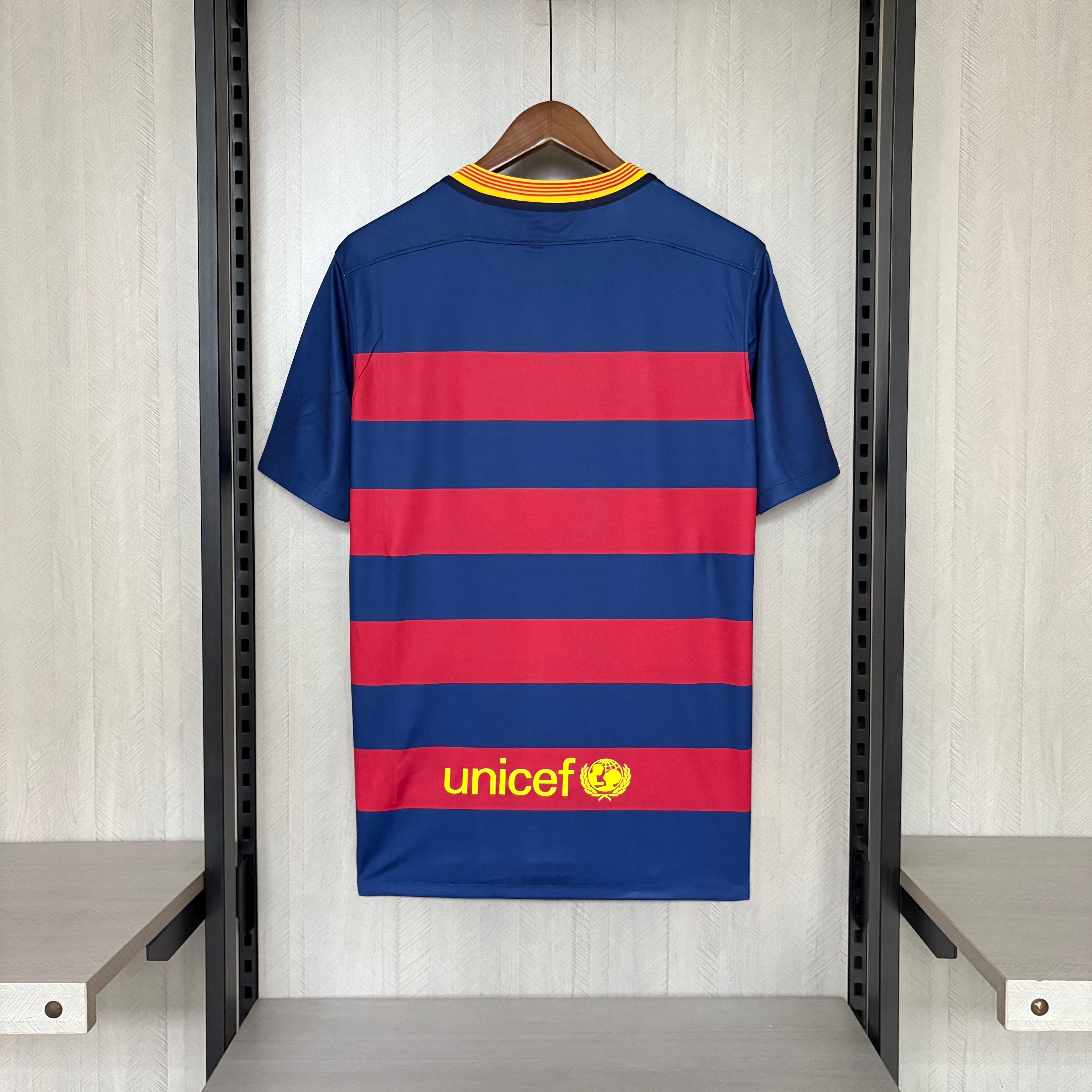 Barcelona 2015/16 Men's Retro Home Jersey