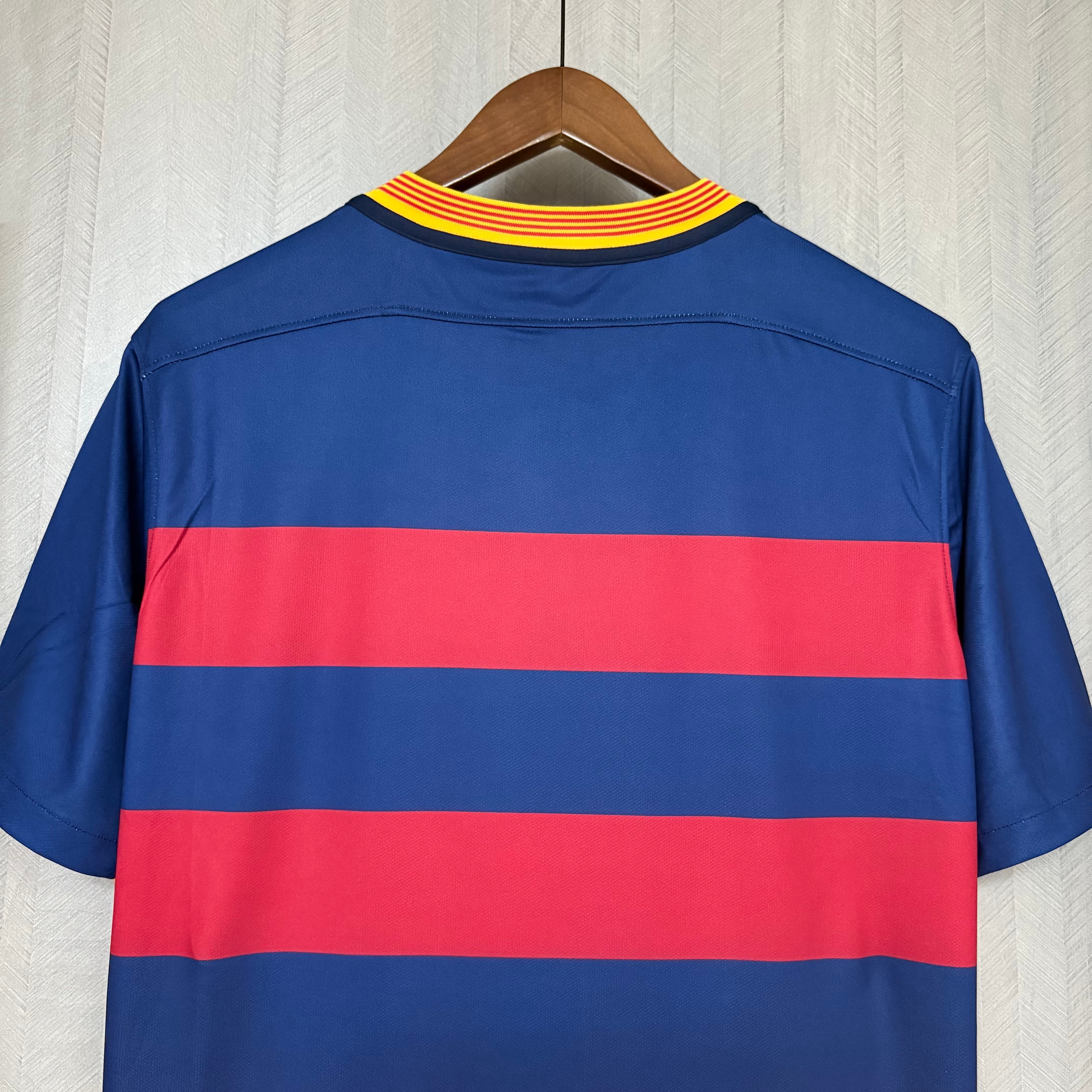 Barcelona 2015/16 Men's Retro Home Jersey