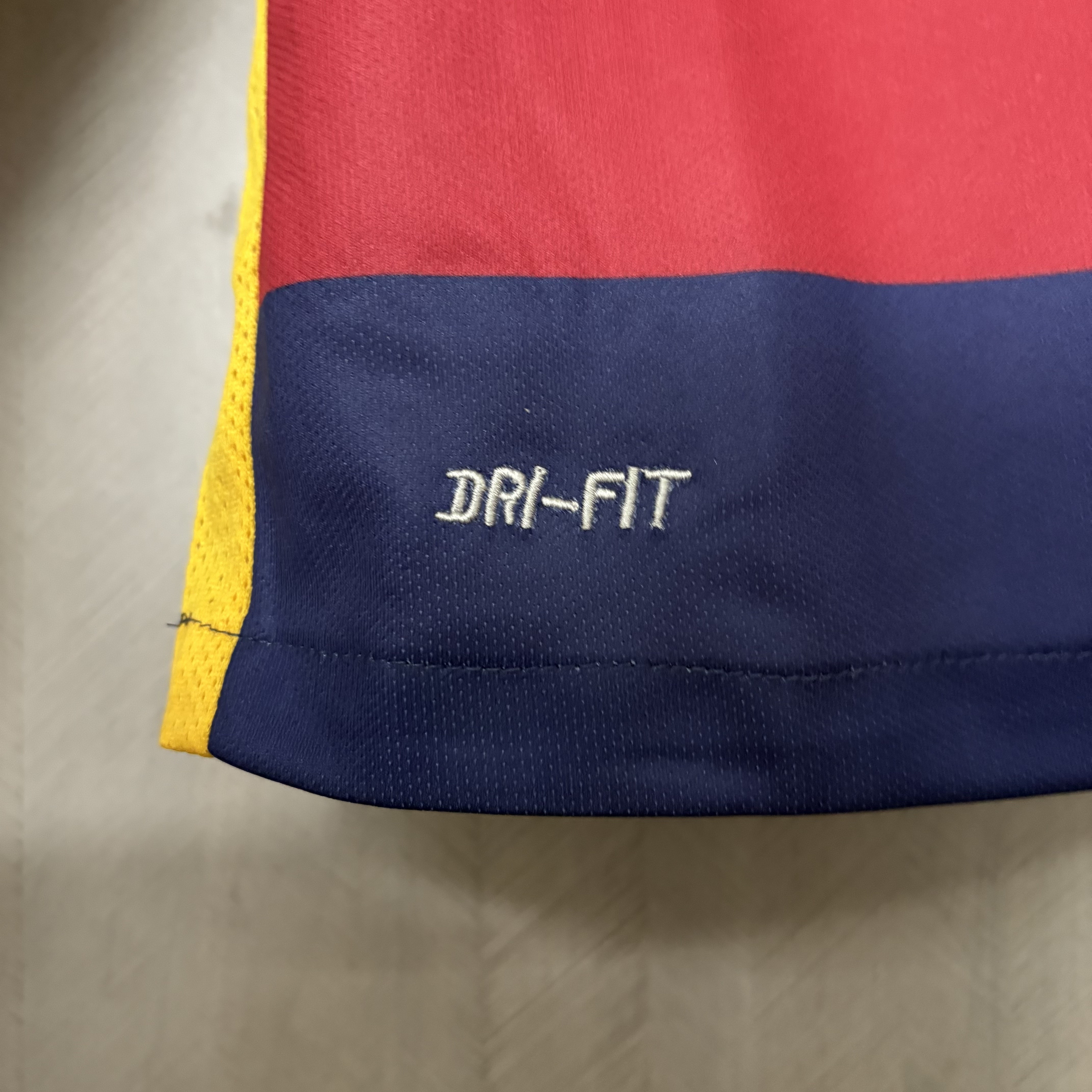 Barcelona 2015/16 Men's Retro Long Sleeve Home Jersey