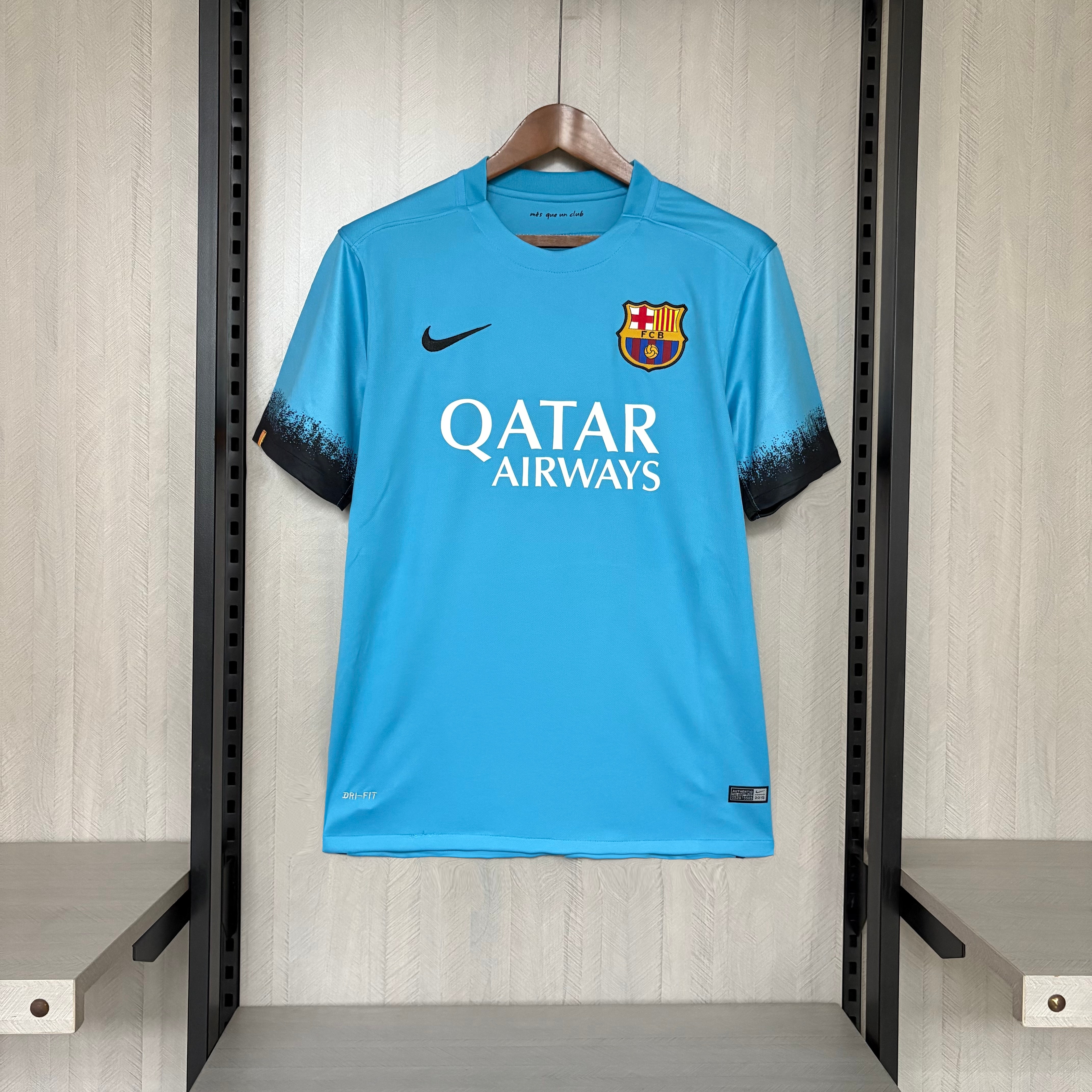 Barcelona 2015/16 Men's Retro Third Jersey