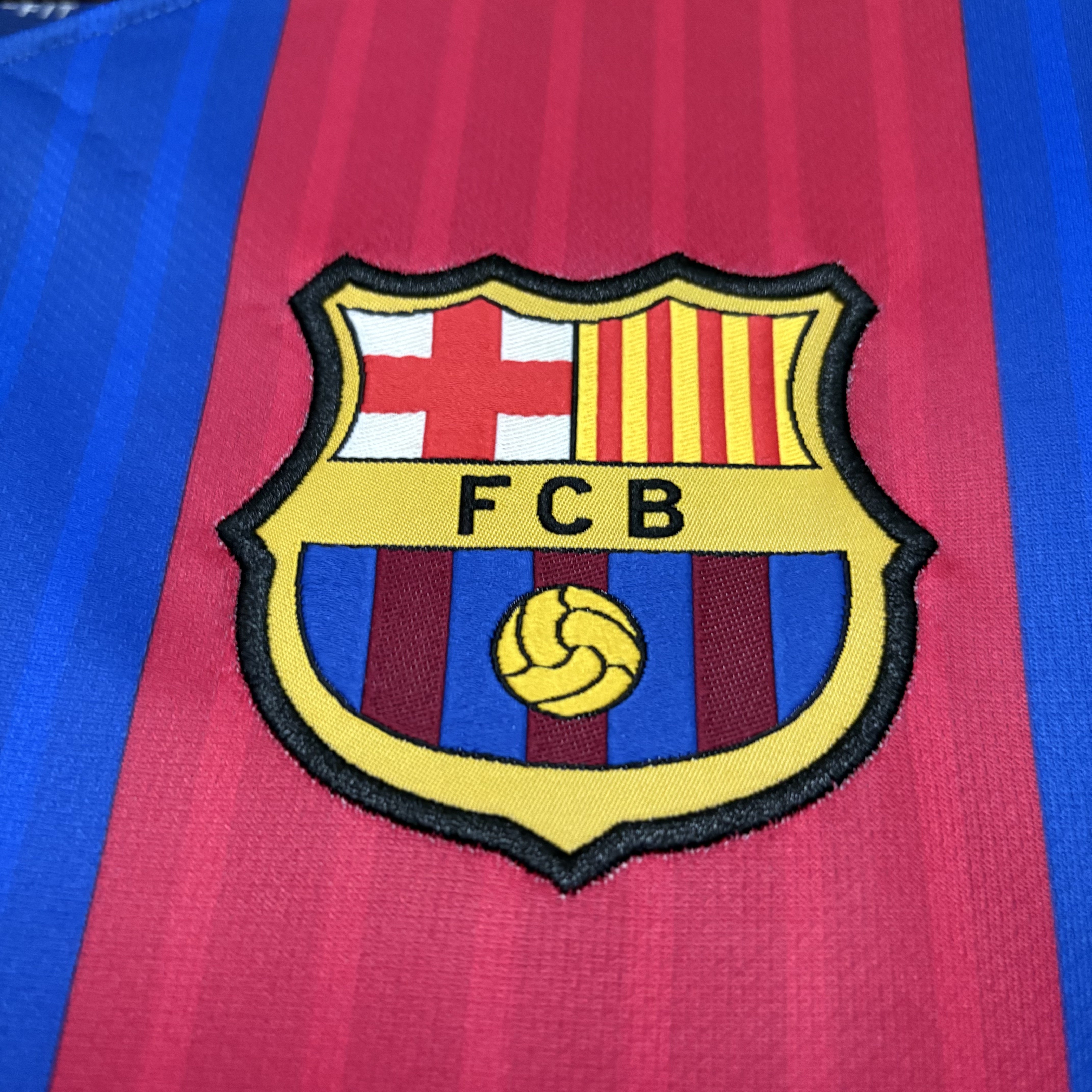 Barcelona 2016/17 Men's Retro Home Jersey