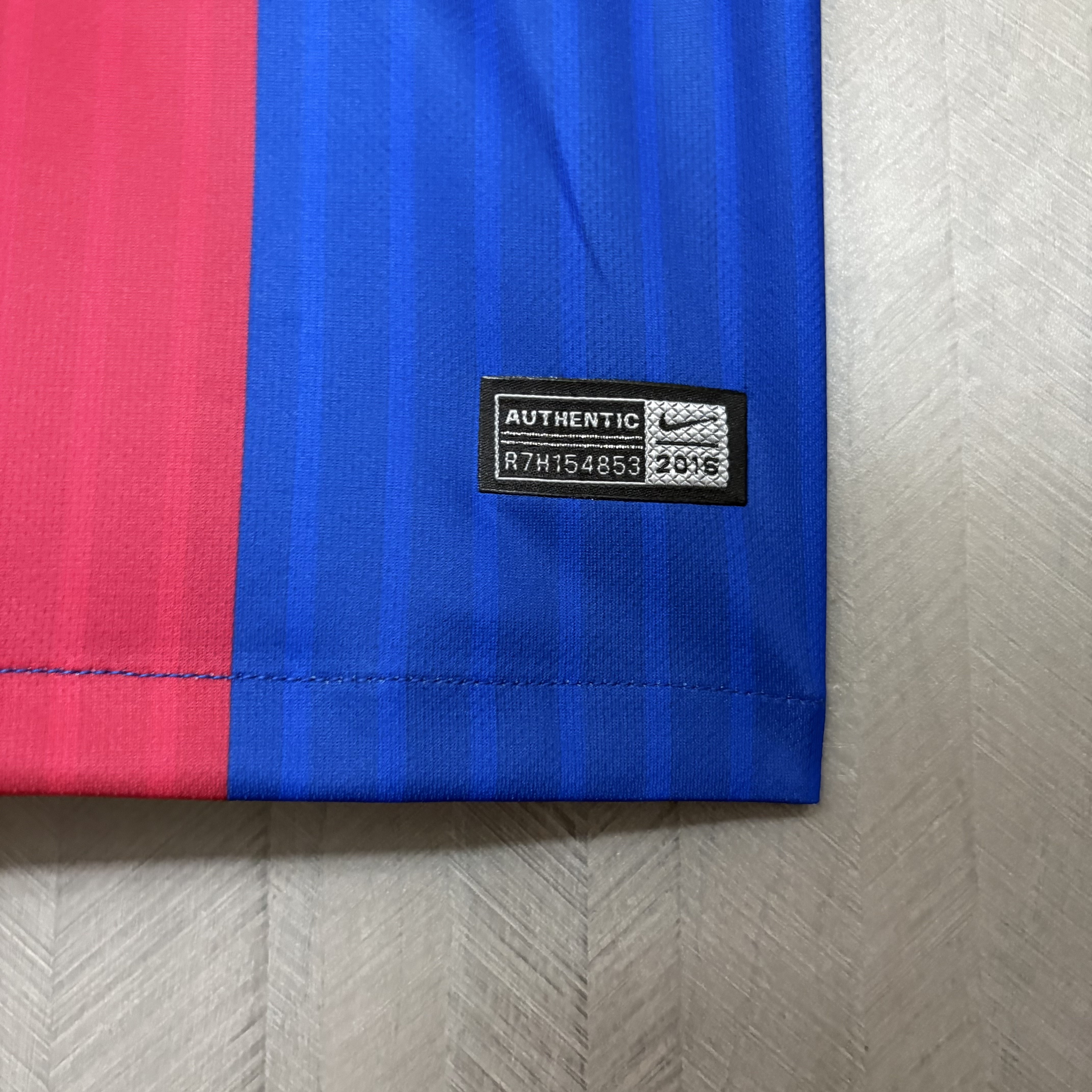 Barcelona 2016/17 Men's Retro Home Jersey