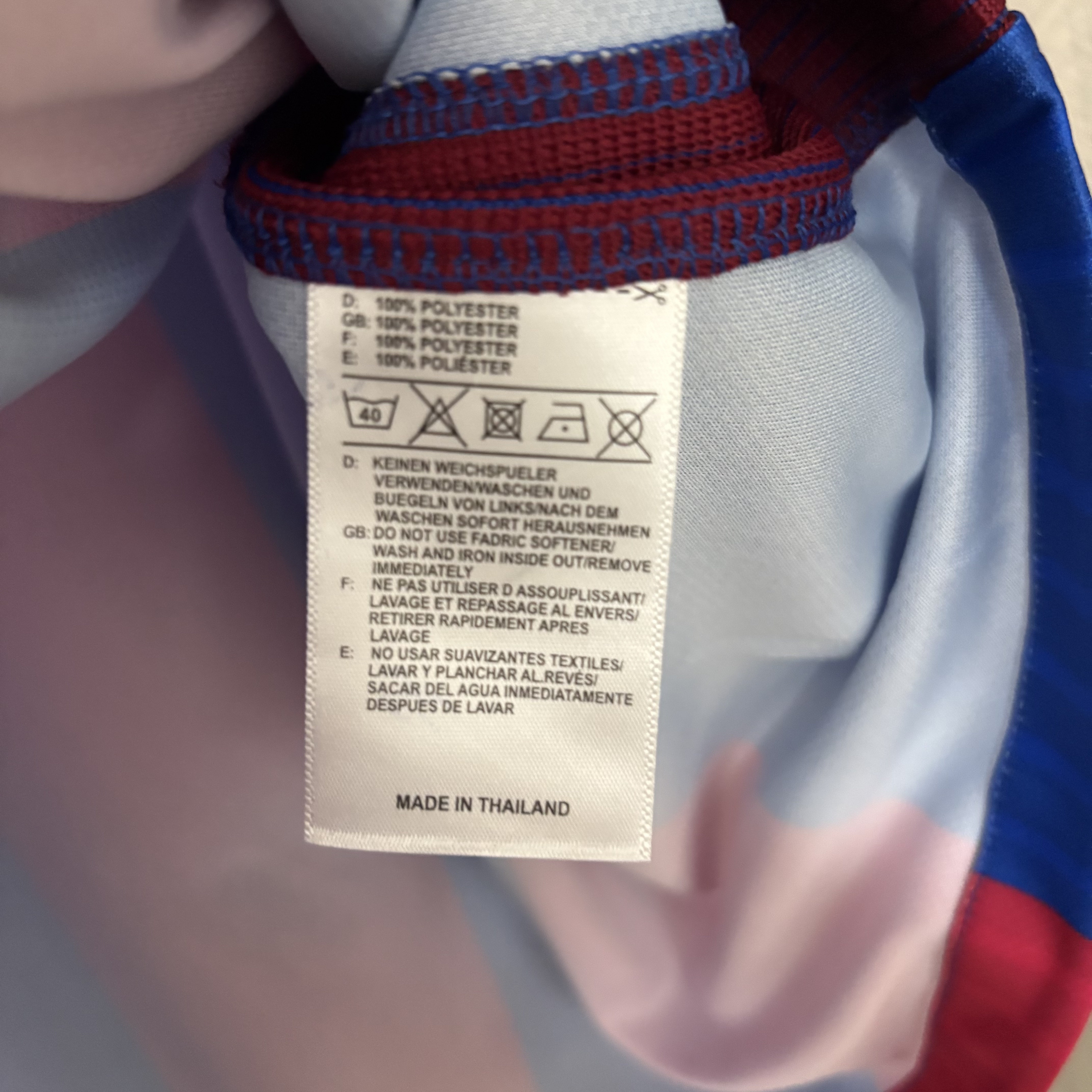 Barcelona 2016/17 Men's Retro Home Jersey