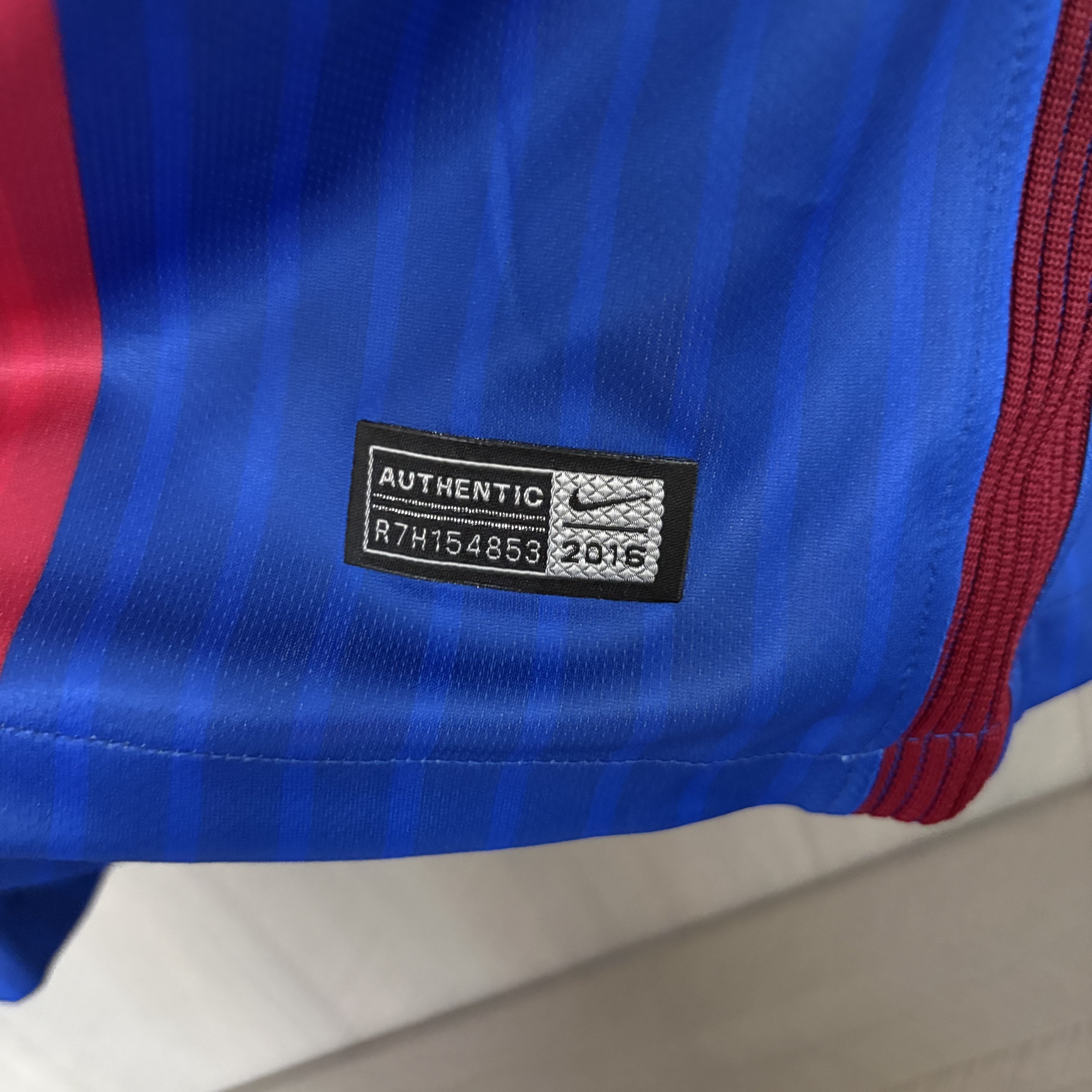 Barcelona 2016/17 Men's Retro Home Jersey