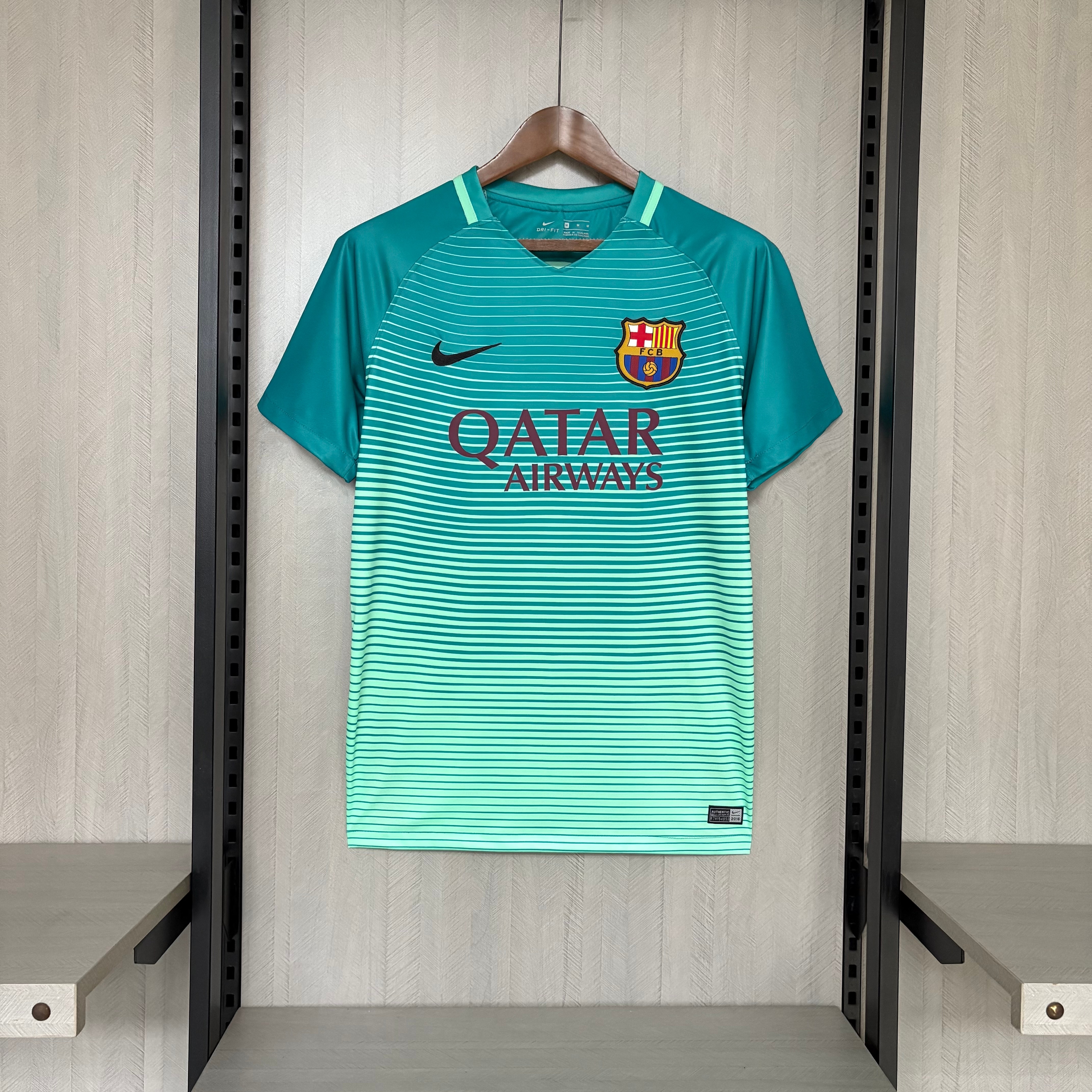 Barcelona 2016/17 Men's Retro Third Jersey