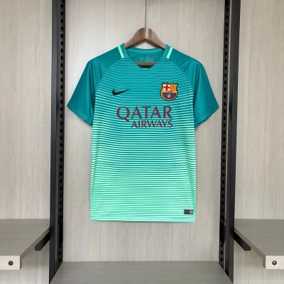 Barcelona 2016/17 Men's Retro Third Jersey 01