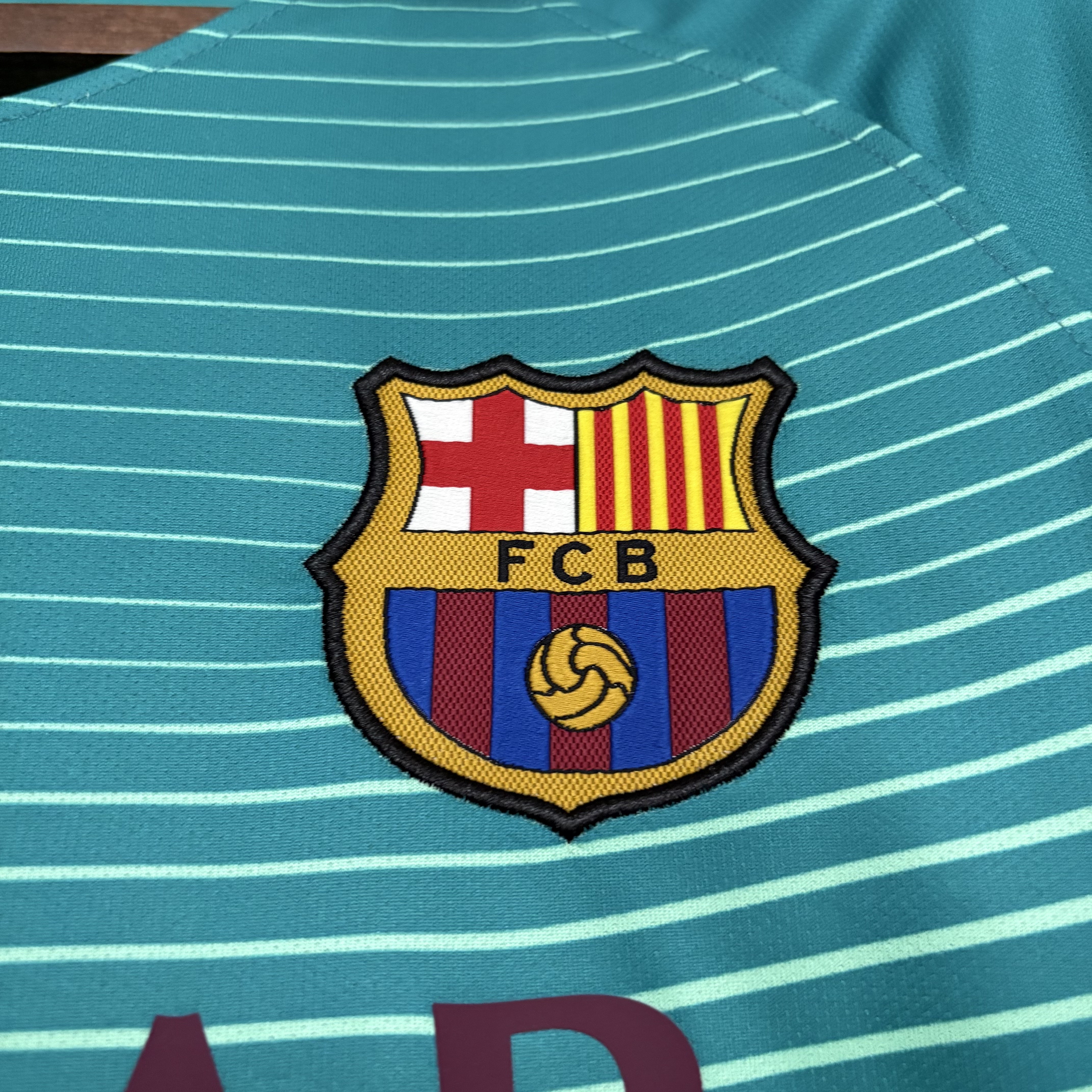 Barcelona 2016/17 Men's Retro Third Jersey