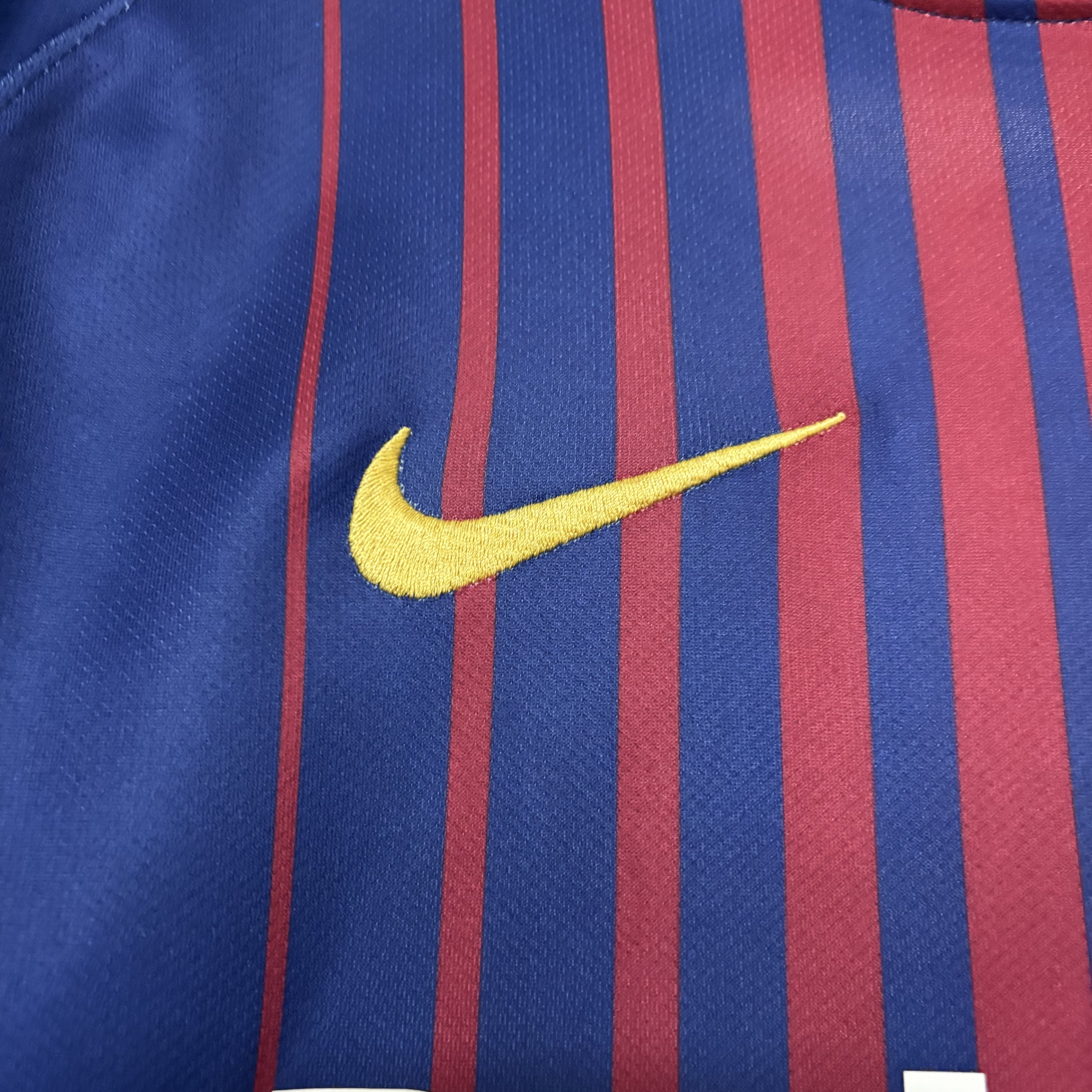 Barcelona 2017/18 Men's Retro Home Jersey