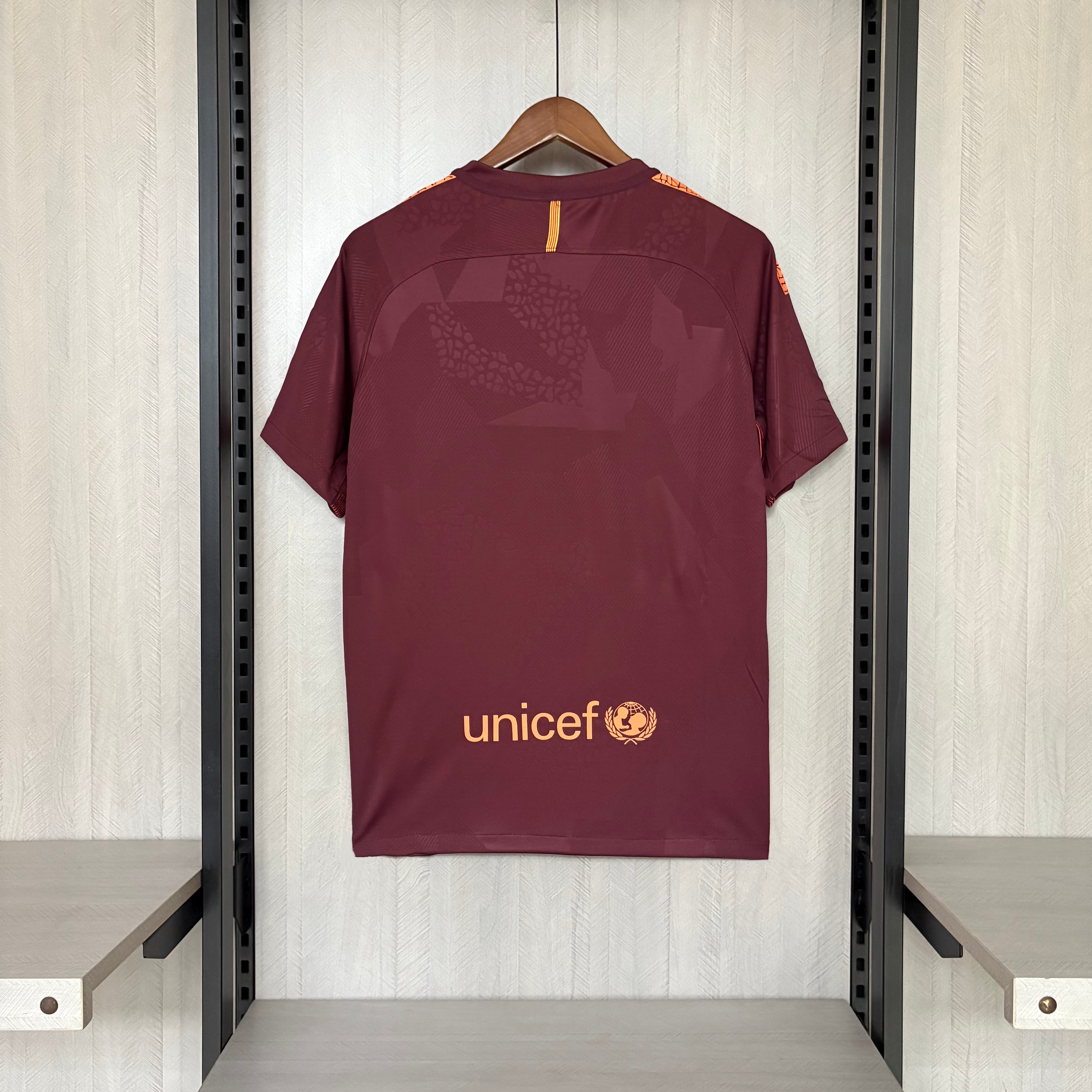 Barcelona 2017/18 Men's Retro Third Jersey