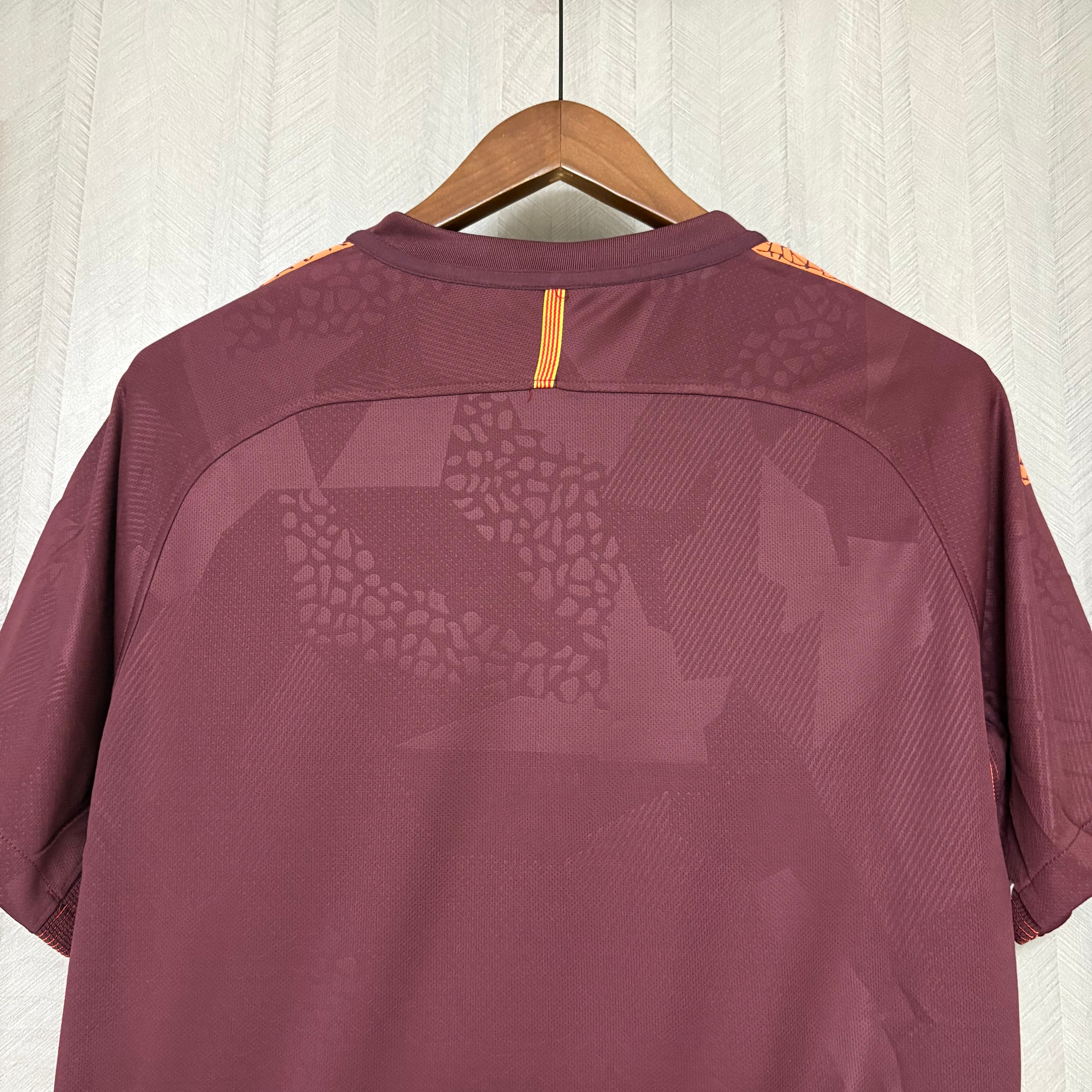 Barcelona 2017/18 Men's Retro Third Jersey