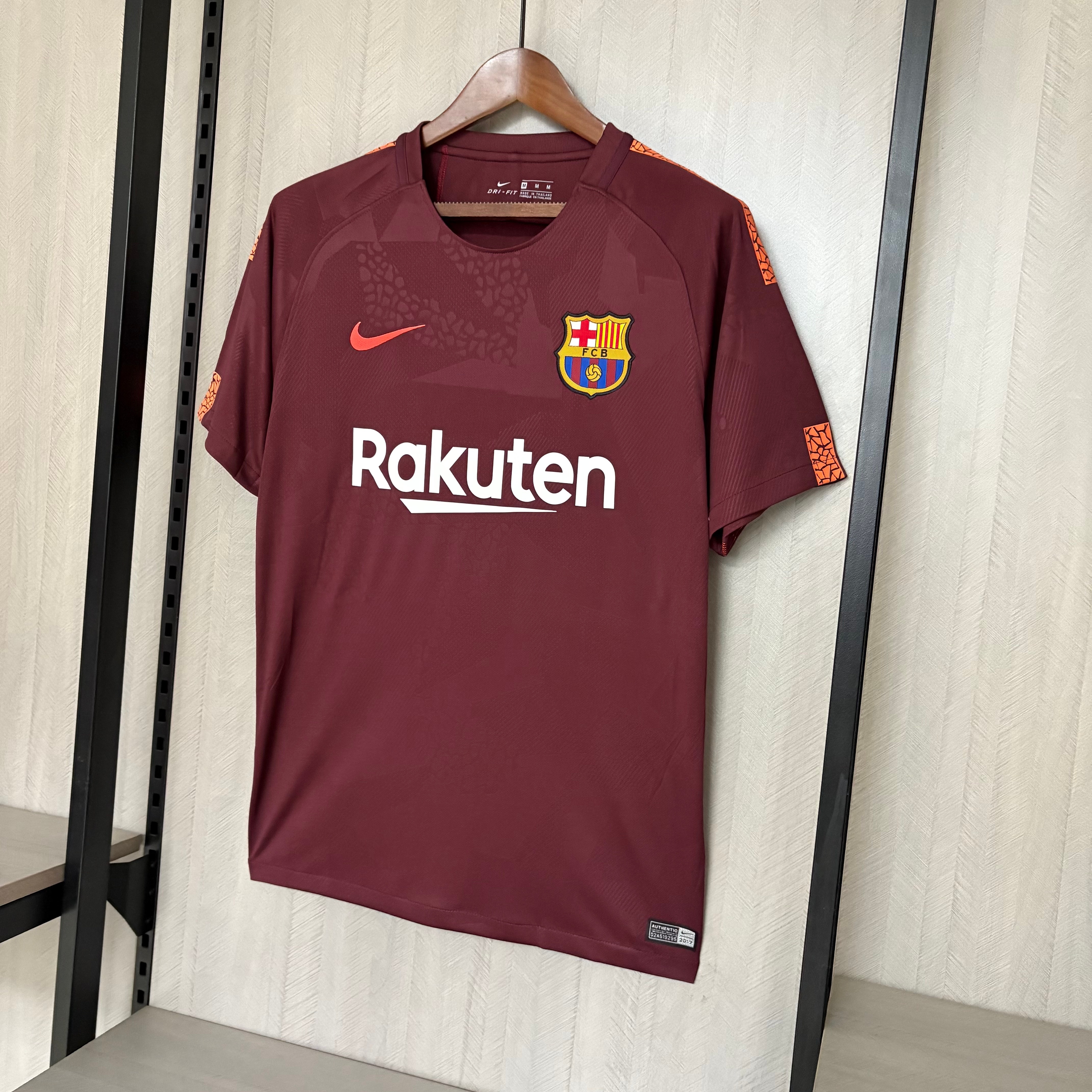 Barcelona 2017/18 Men's Retro Third Jersey