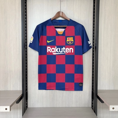 Barcelona 2019/20 Men's Retro Home Jersey 01