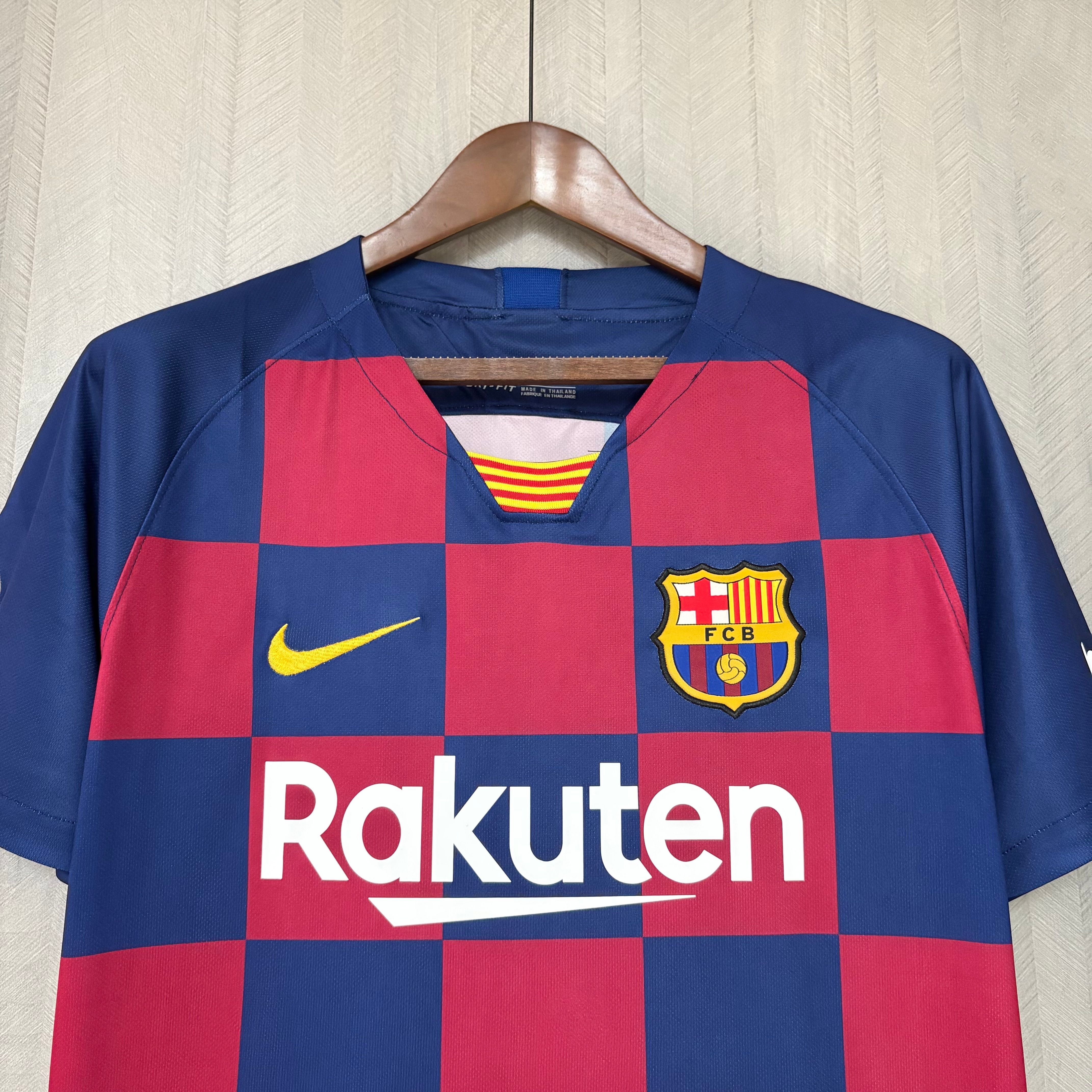 Barcelona 2019/20 Men's Retro Home Jersey
