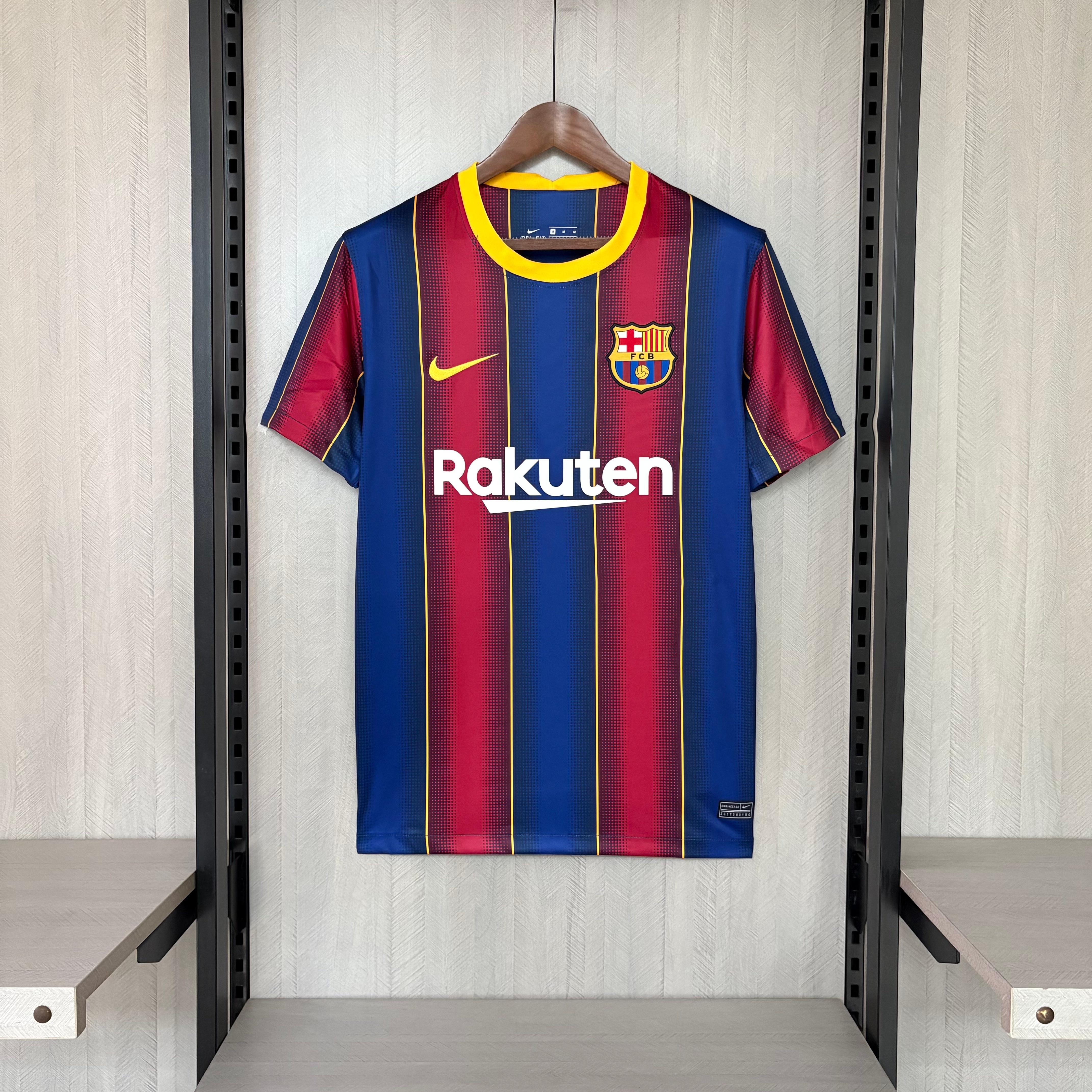 Barcelona 2020/21 Men's Retro Home Jersey