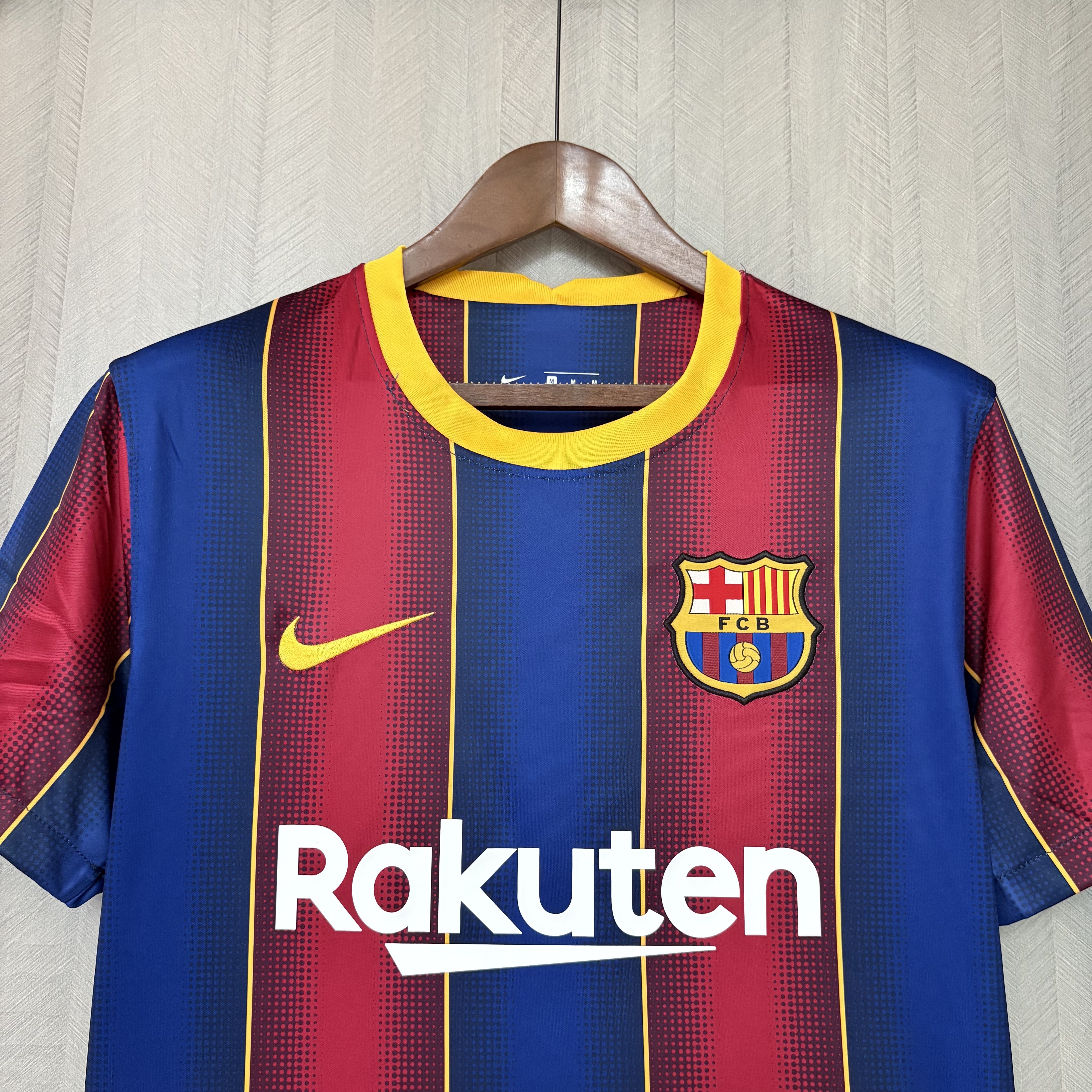 Barcelona 2020/21 Men's Retro Home Jersey