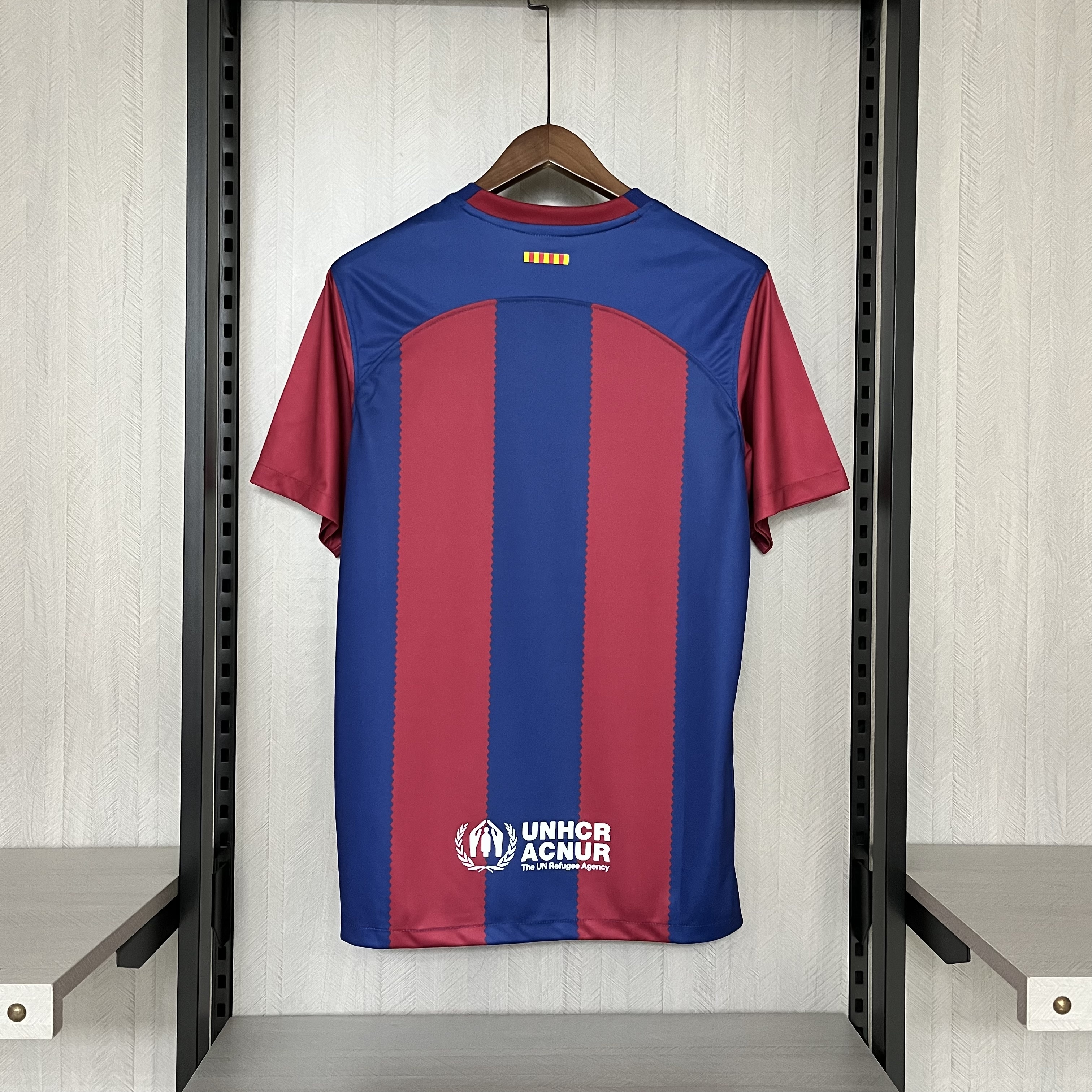 Barcelona 2023/24 Men's English Version Home Jersey