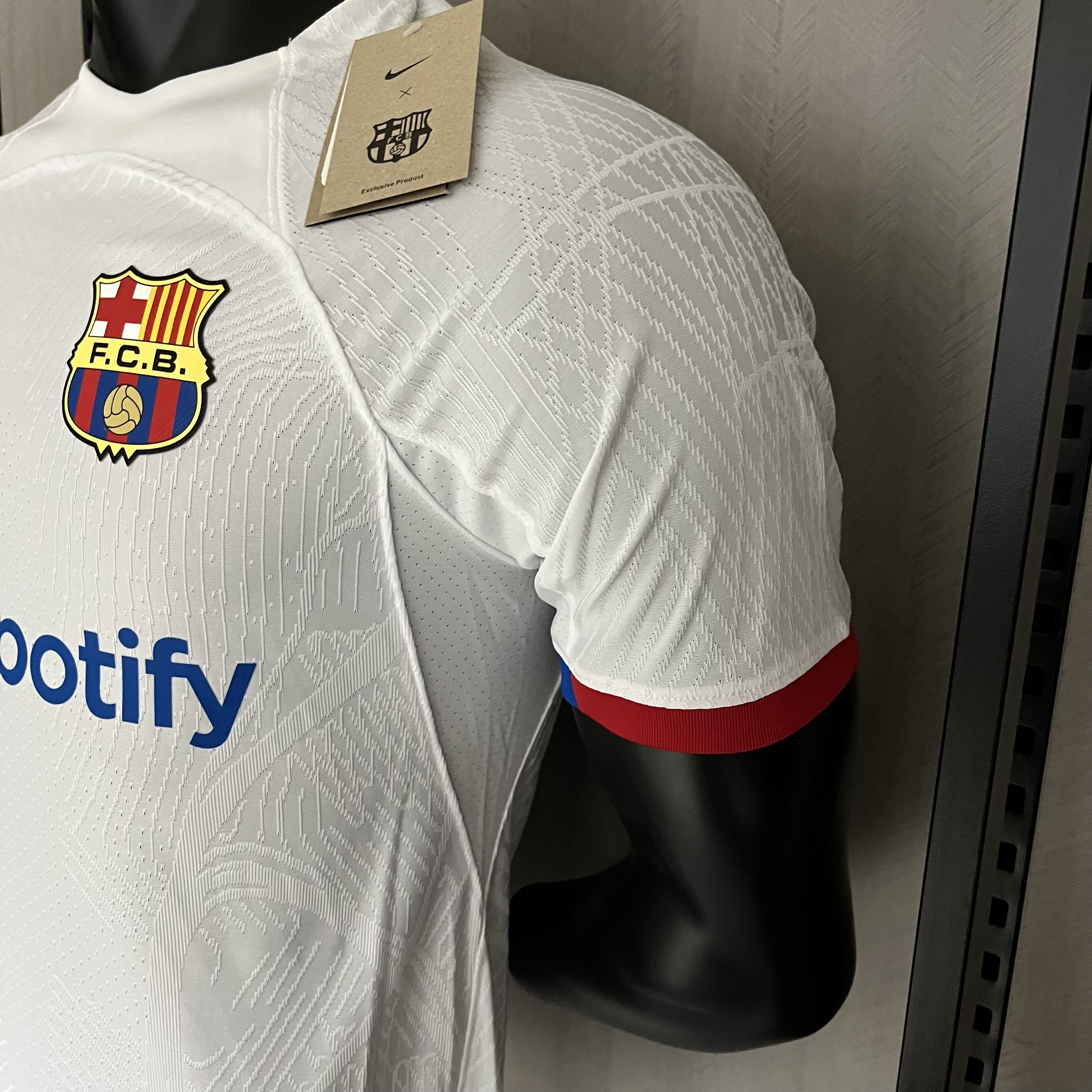 Barcelona 2023/24 Men's Player Version Away Jersey