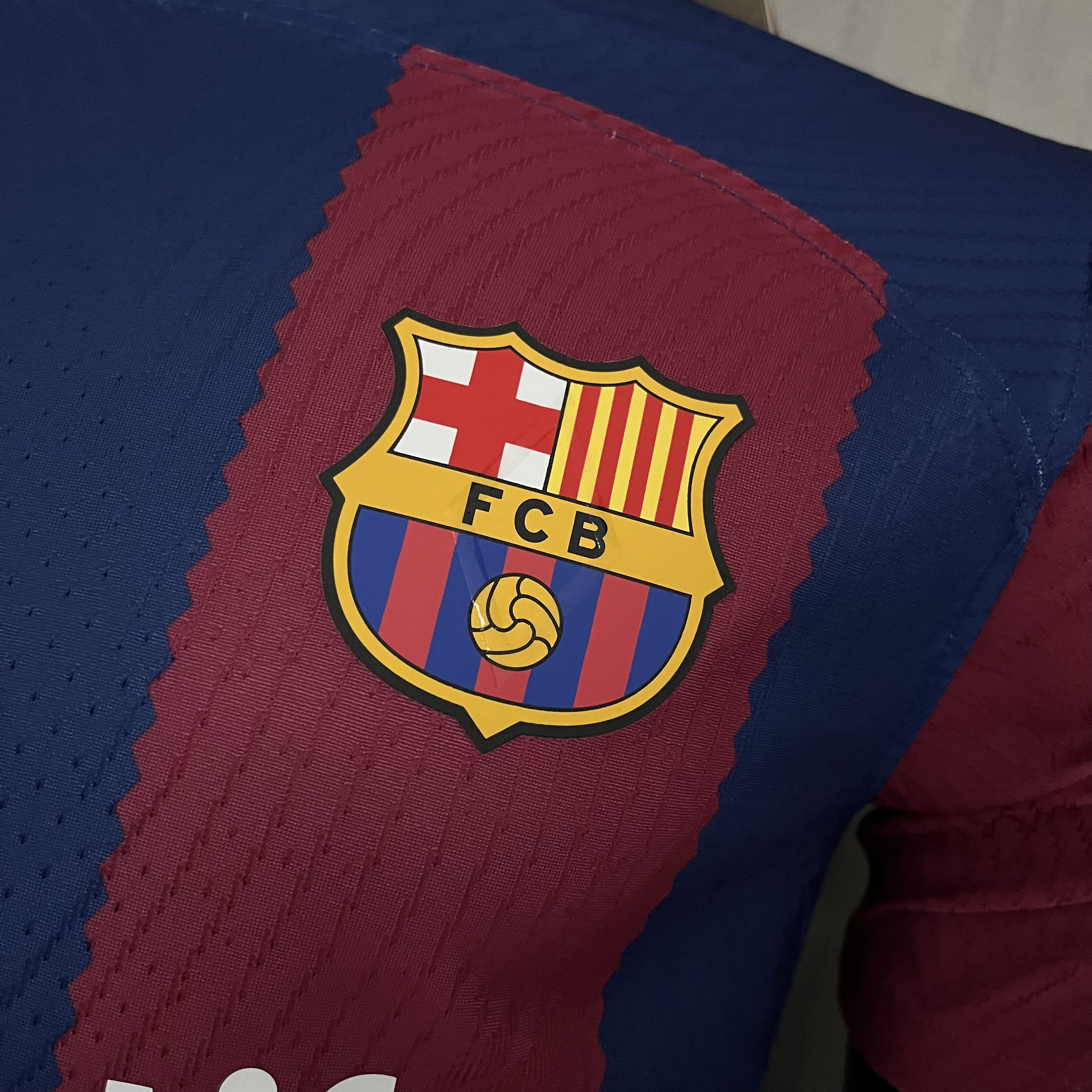 Barcelona 2023/24 Men's Player Version Home Jersey