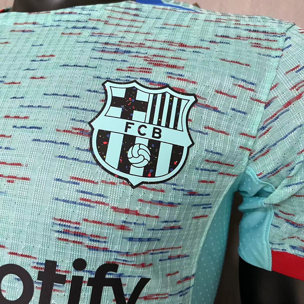 Barcelona 2023/24 Men's Player Version Third Jersey