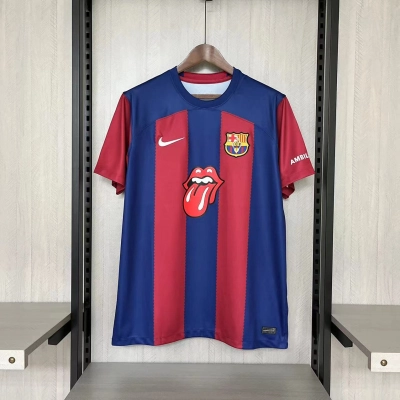 Barcelona 2023/24 Men's Rock Version Jersey 01