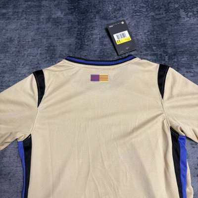 Barcelona 2025/26 Kids Away Kit 02